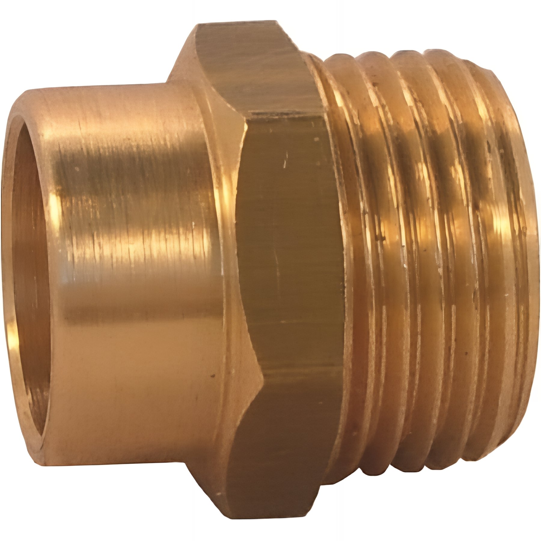 PACK de 10 Raccords laiton a souder droit male diamètre 3/8" (12x17) pour tube cuivre diamètre  14 