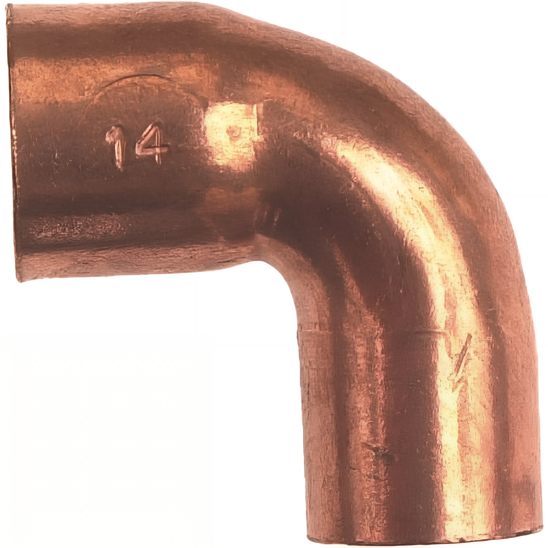 PACK de 10 coudes cuivre à souder 90° femelle femelle pour tube cuivre diamètre 22