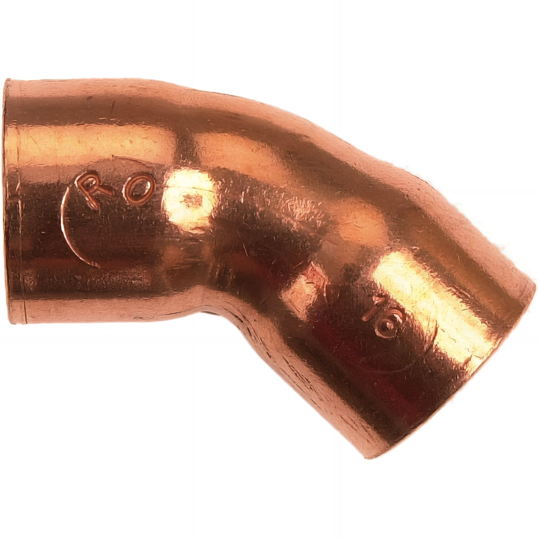 PACK de 10 coudes cuivre 45° à souder femelle femelle pour tube cuivre diamètre 18