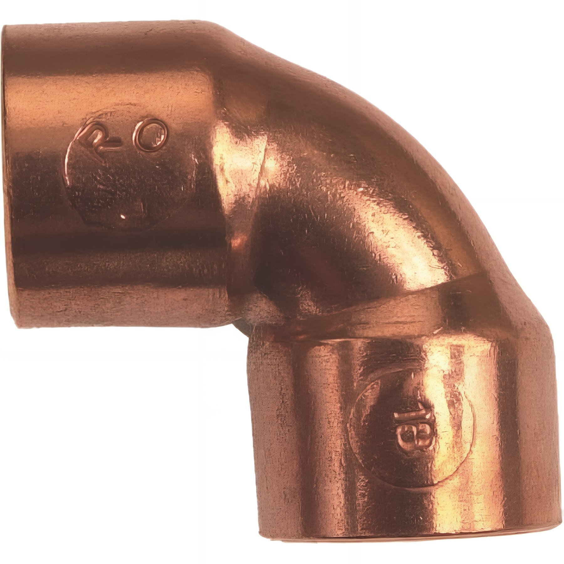 PACK de 10 coudes cuivre à souder 90° femelle femelle pour tube cuivre diamètre  14 