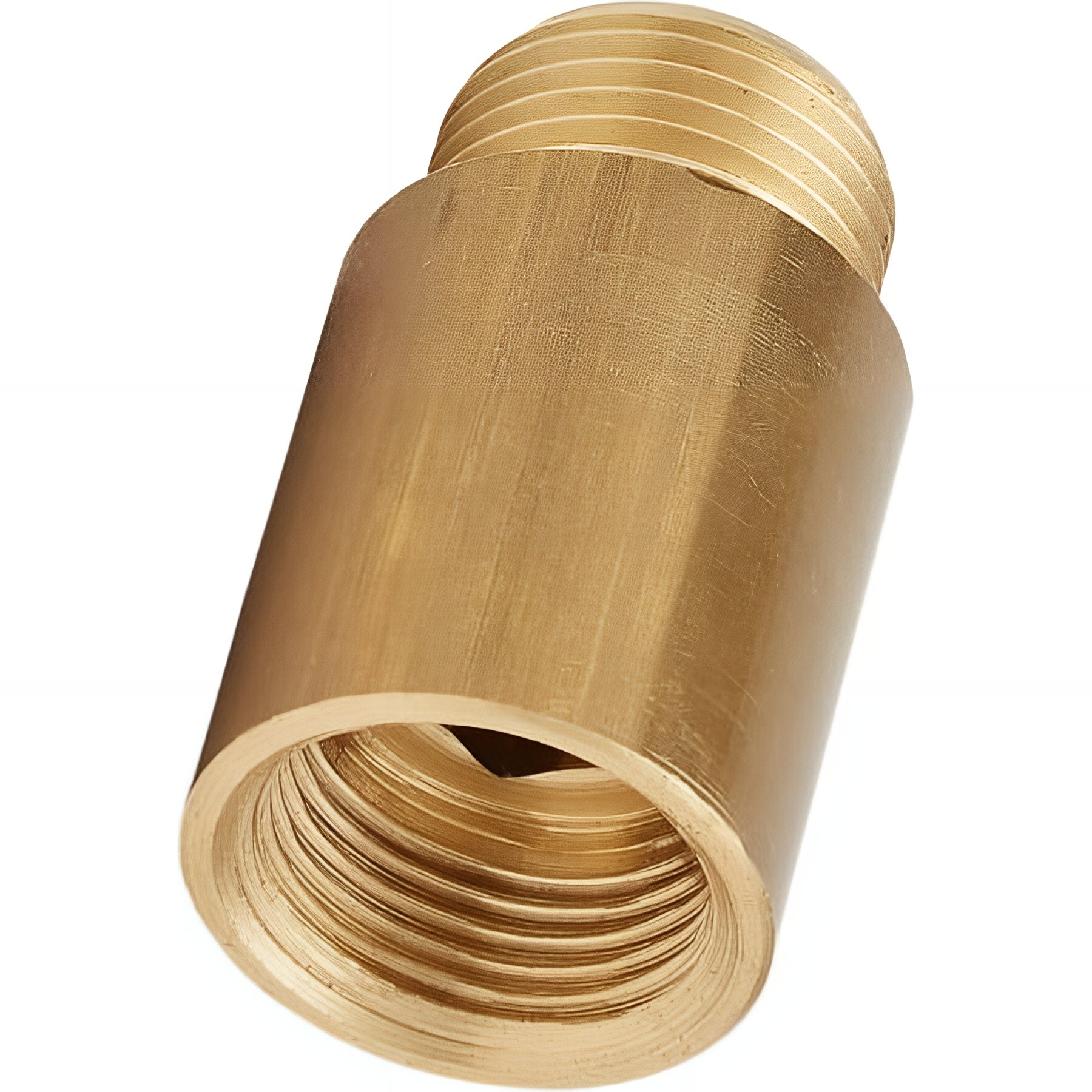 Allonge lisse brochee mâle femelle diamètre 3/4" (20x27) longueur 75 mm brut