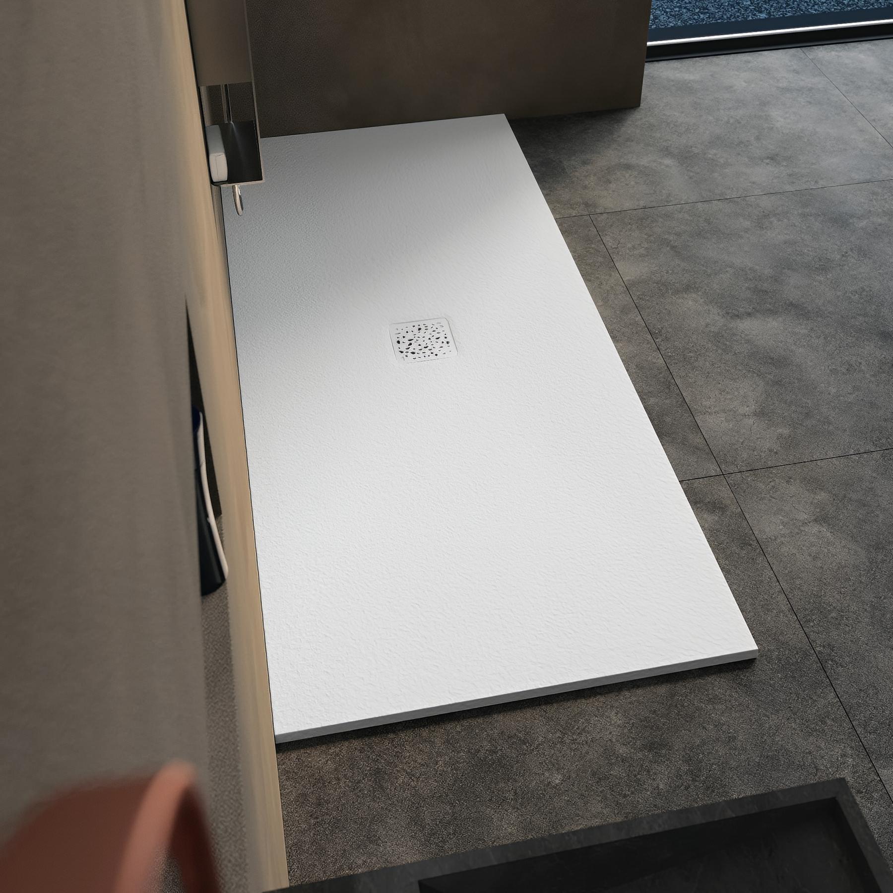 Receveur de douche kinemoon style blanc 140x100 cm