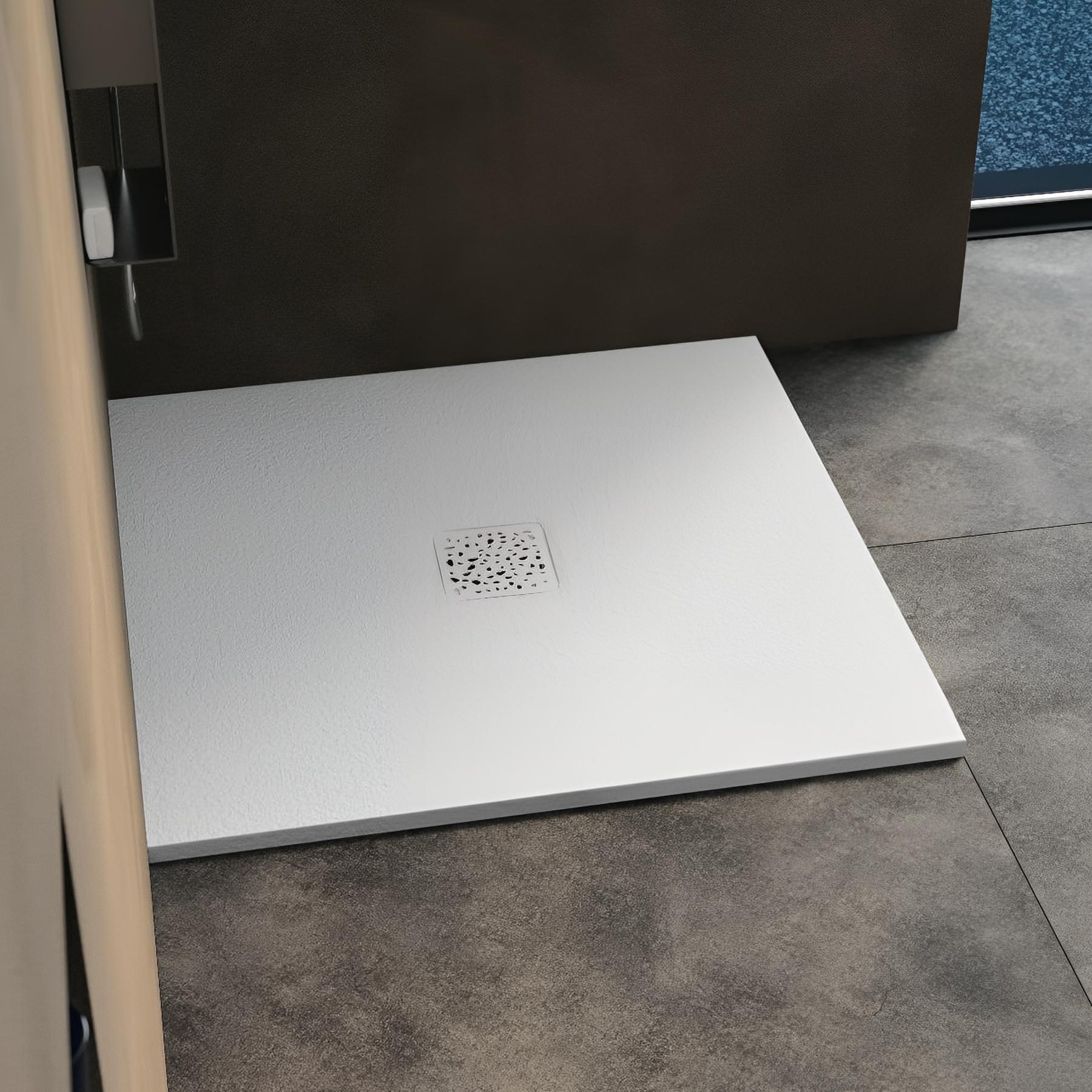 Receveur de douche kinemoon style blanc 120x100 cm