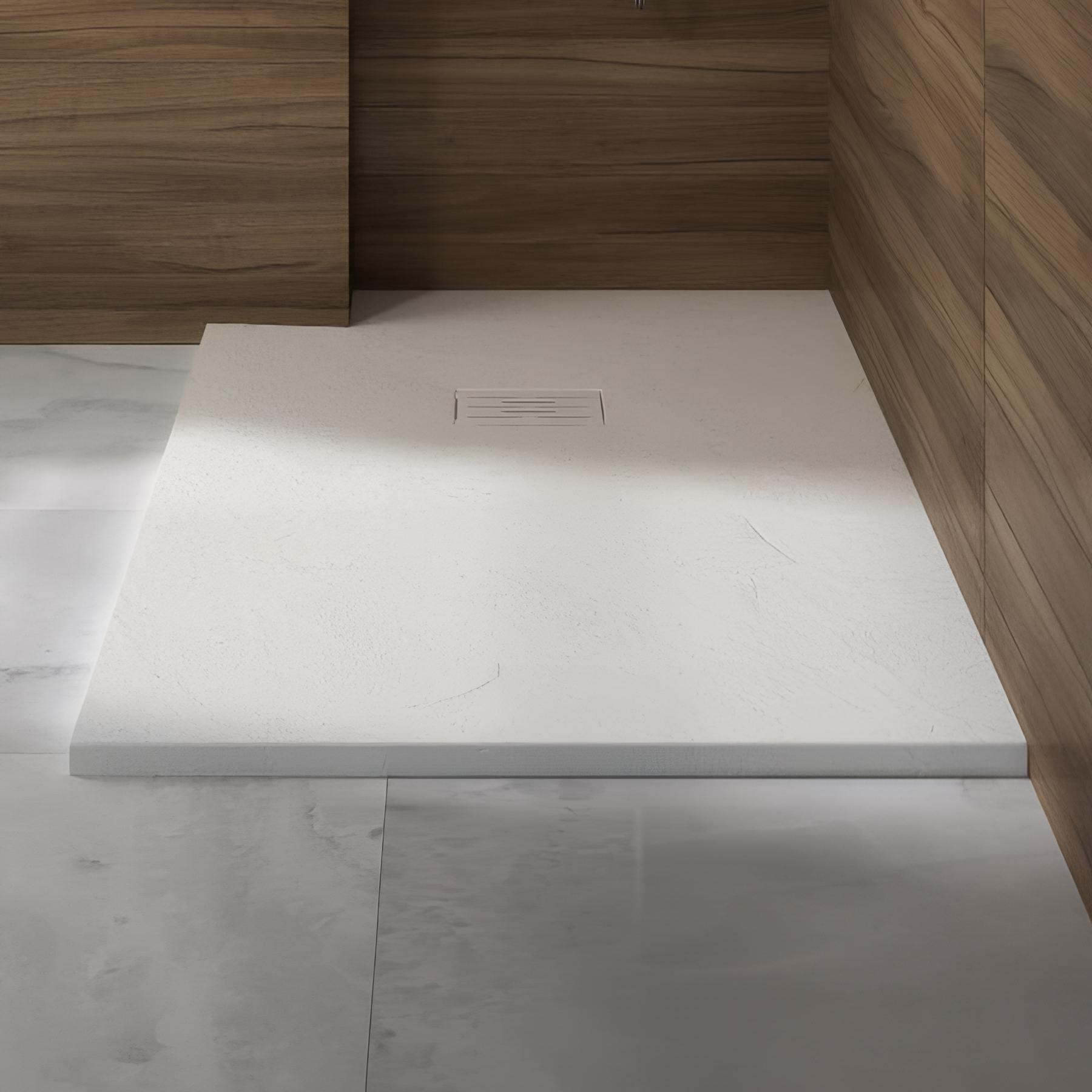 Receveur de douche kinerock evo sable 140x90 cm