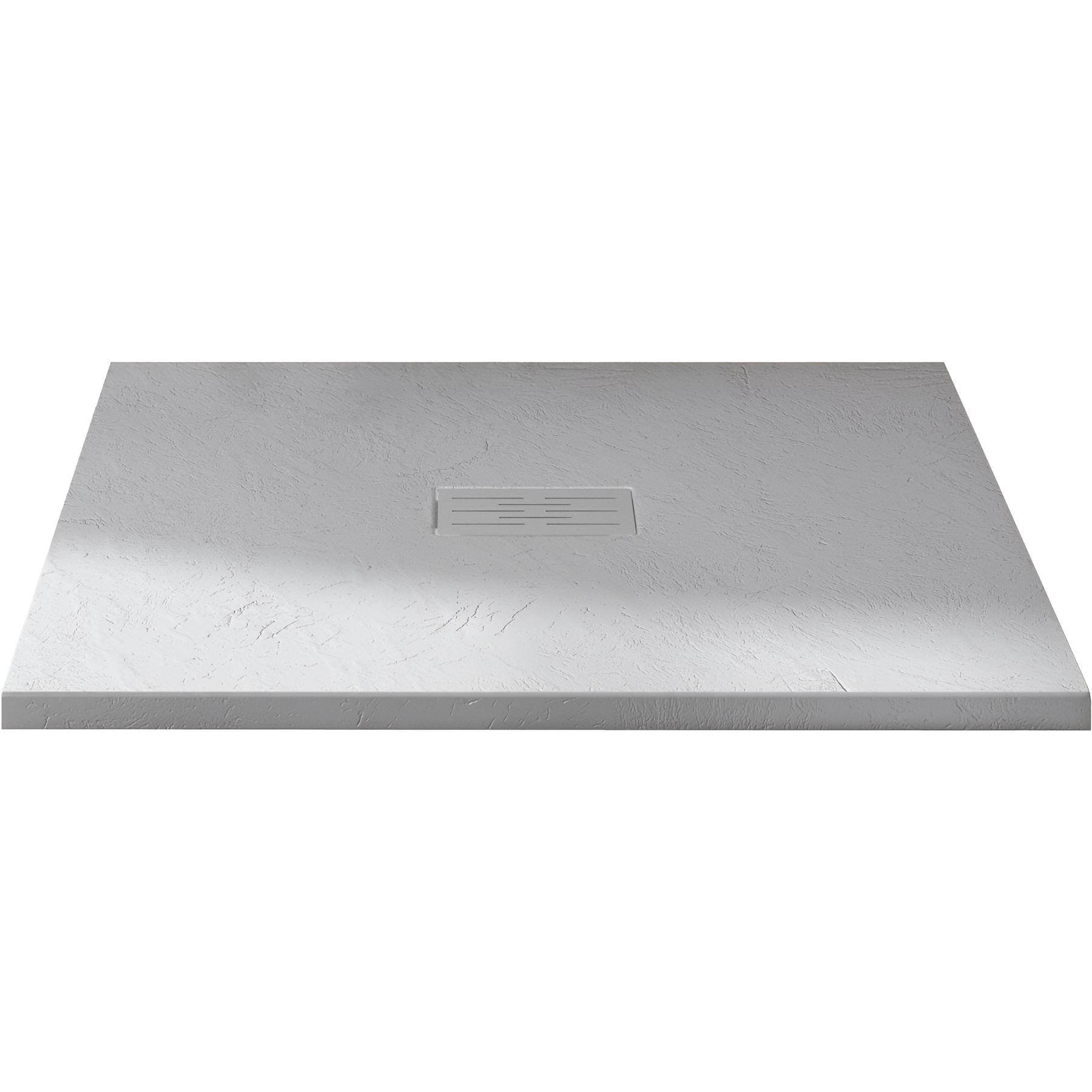 Receveur de douche kinerock evo blanc 90x90 cm