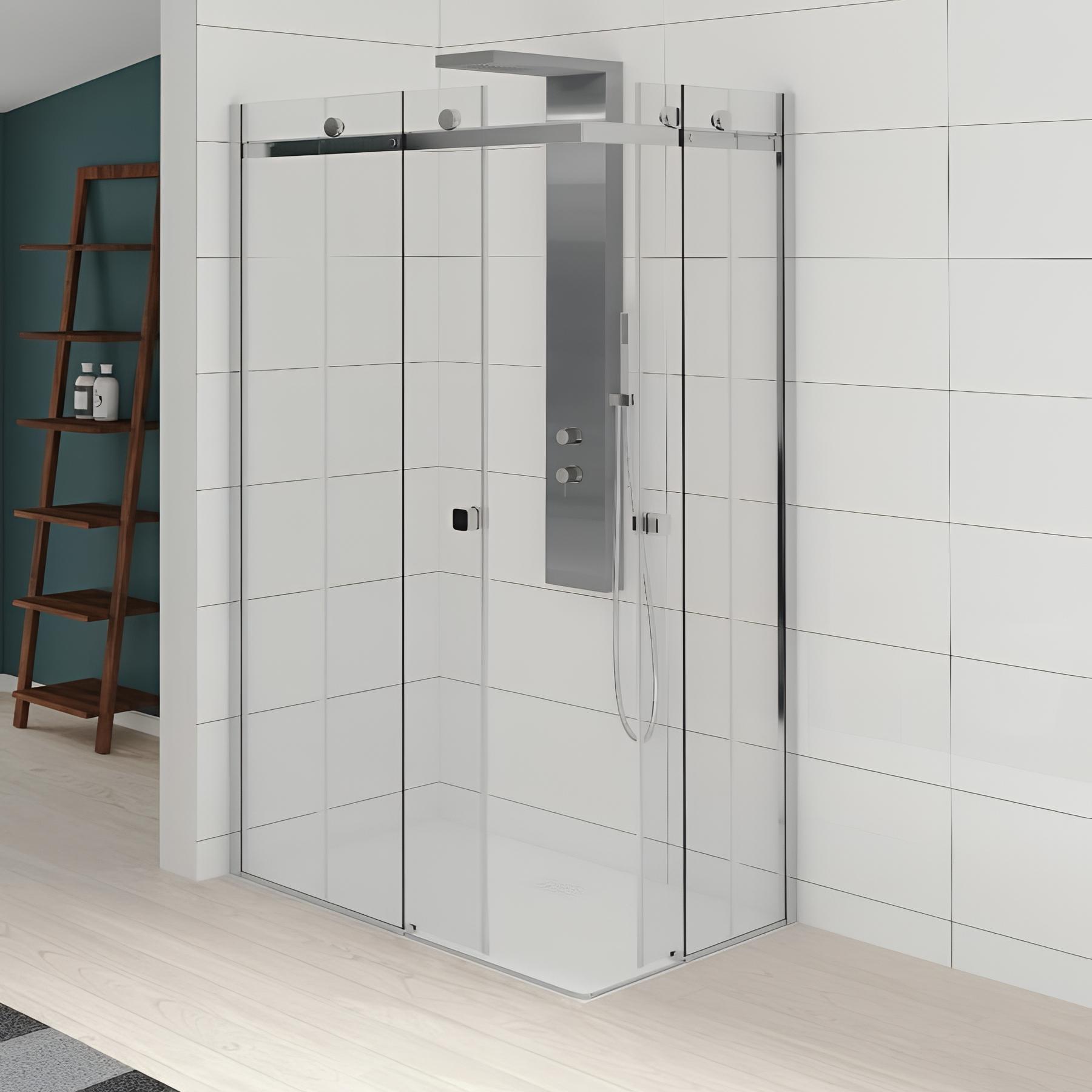 Porte de douche kinestyle a 120x90 cm