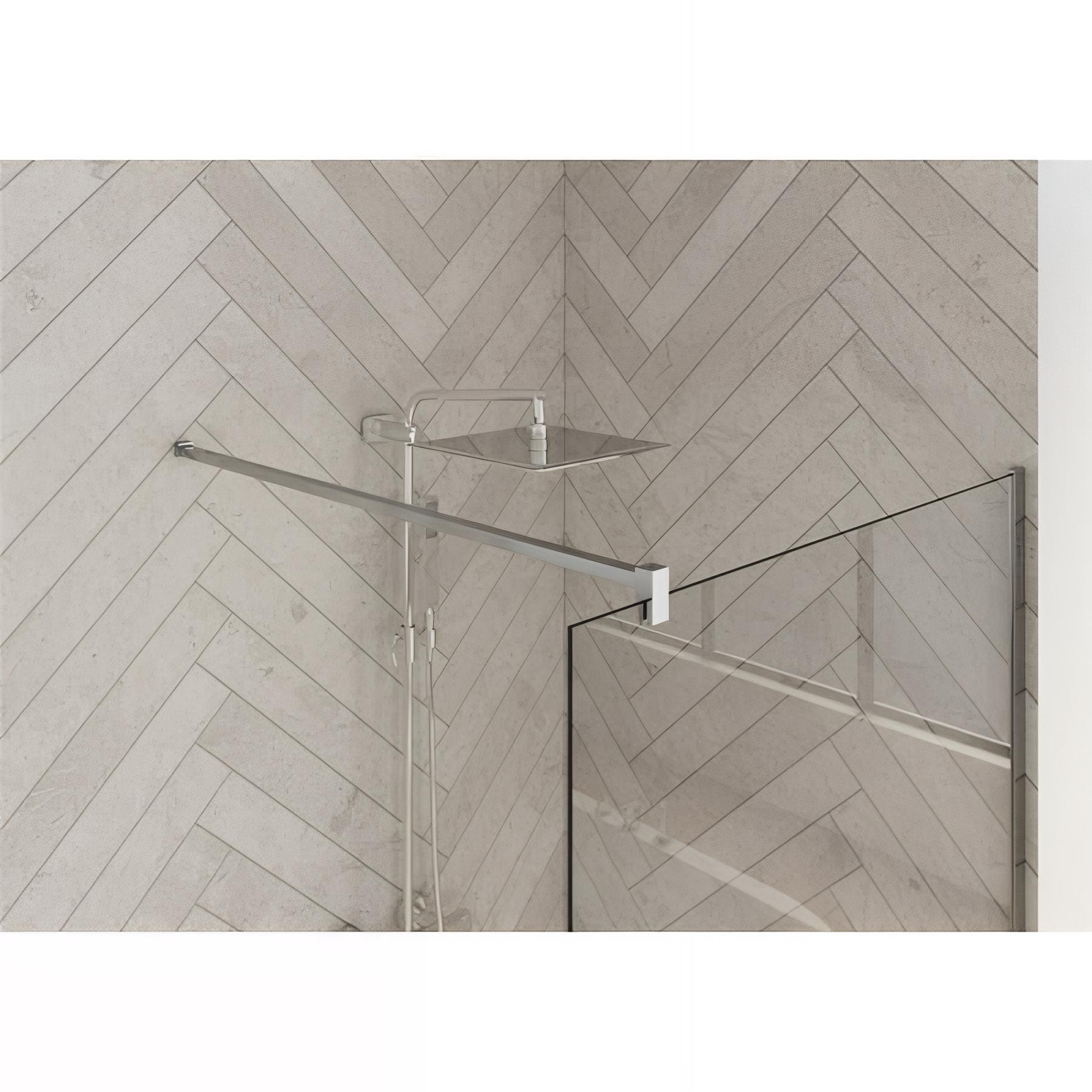 Barre droite inox chromé
