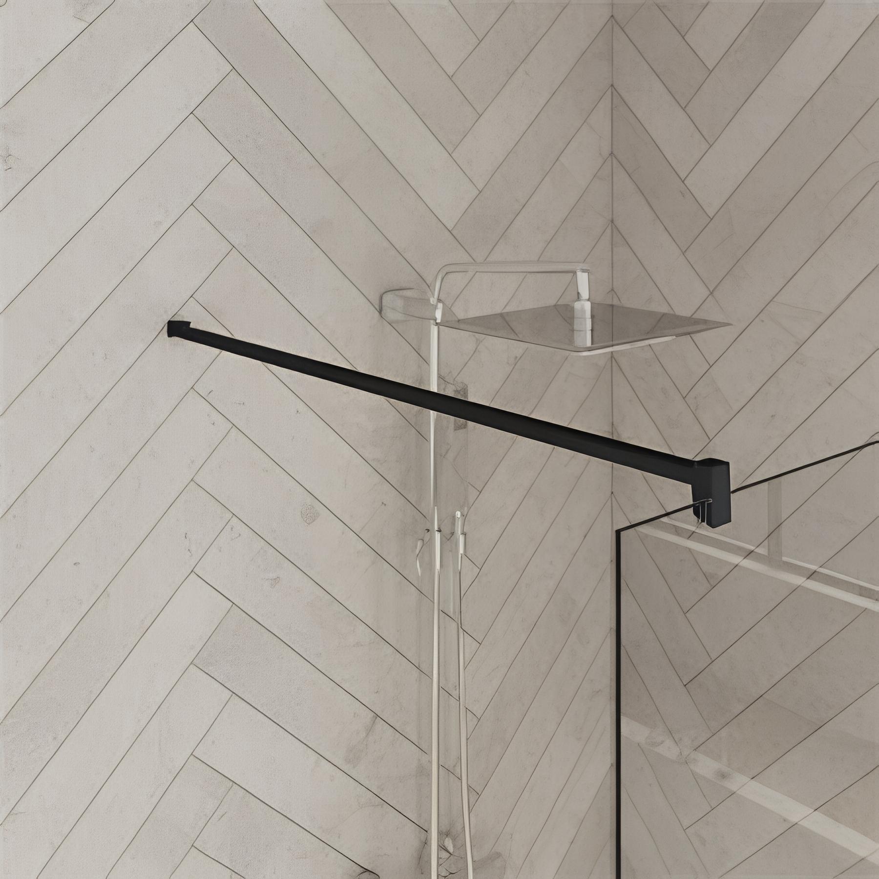 Barre droite inox noir grainé