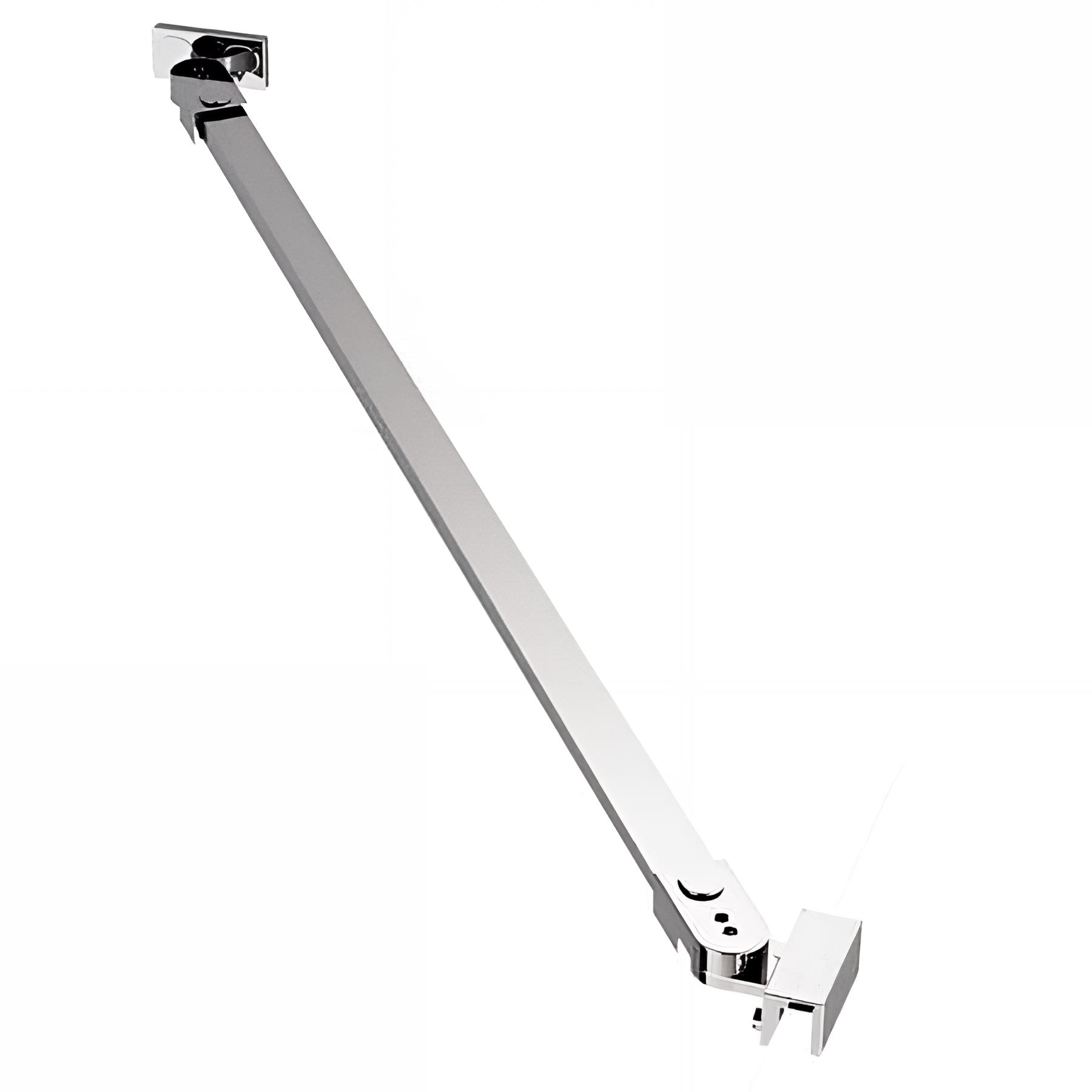 Barre de renfort articulée inox brossé