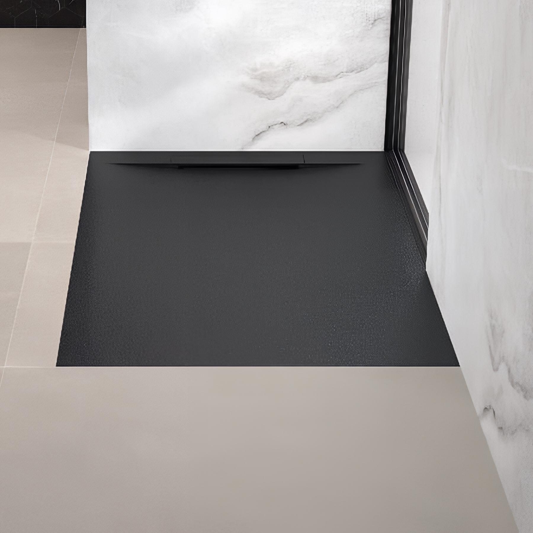 Receveur de douche kineline noir 140x90 cm