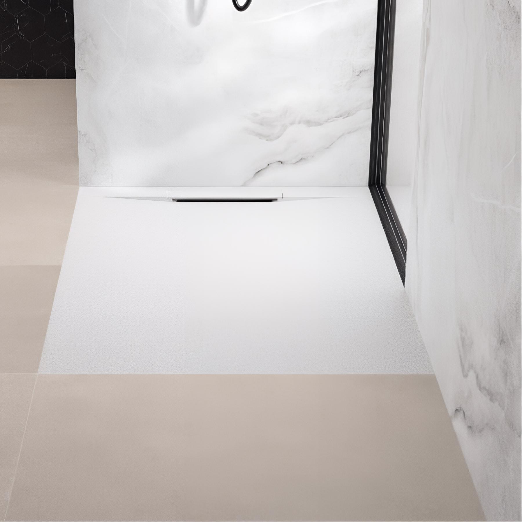 Receveur de douche kineline blanc 140x80 cm