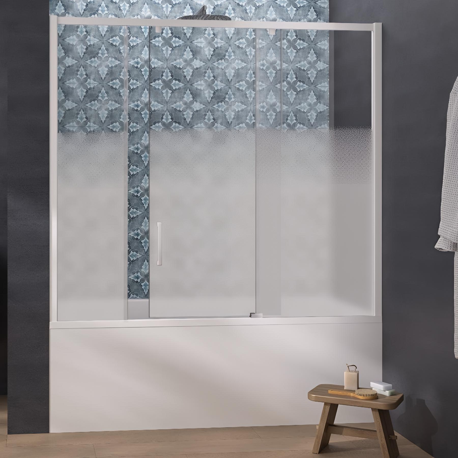 Pare-baignoire pegasus cosmos 180x150 cm fixe à droite