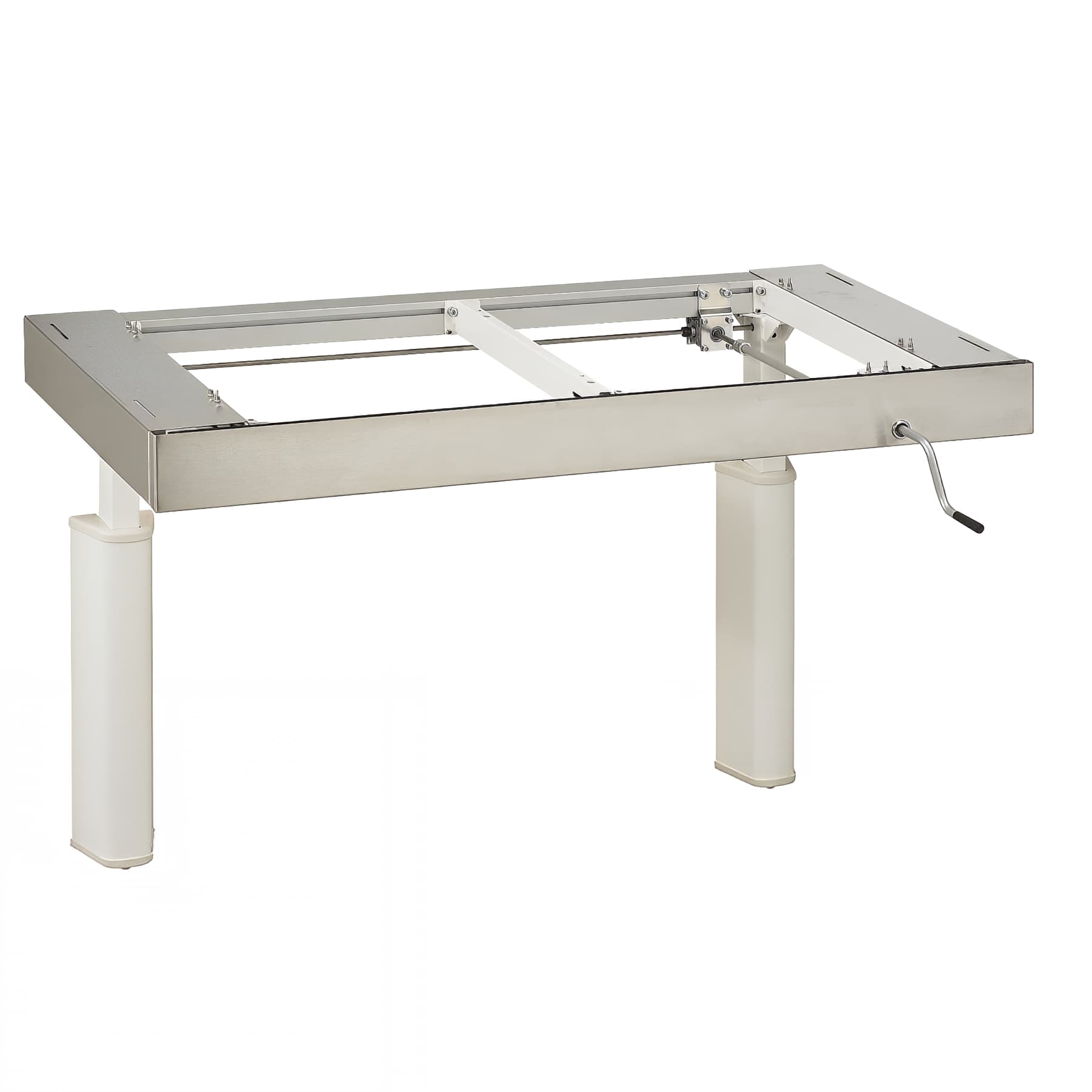 Evier PMR inox 18/10 lisse avec cuisson, L120cm, avec cadre flexikit