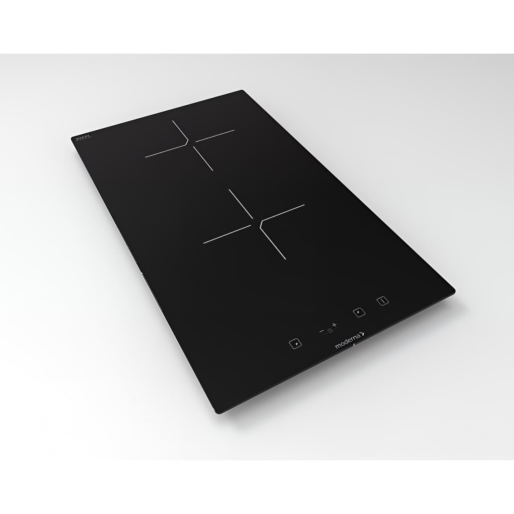 Domino MT+ vitrocéramique, touches sensitives et minuterie, dim.530x310x45