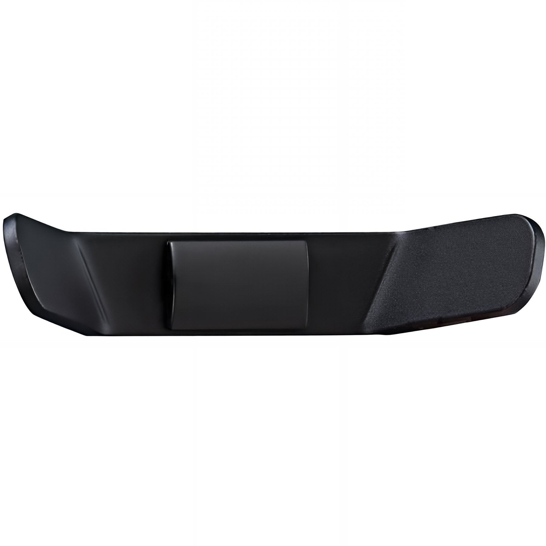 Crochet porte-peignoir Gamme PRO PELLET double 136 mm alu Plié noir mat fixations invisibles