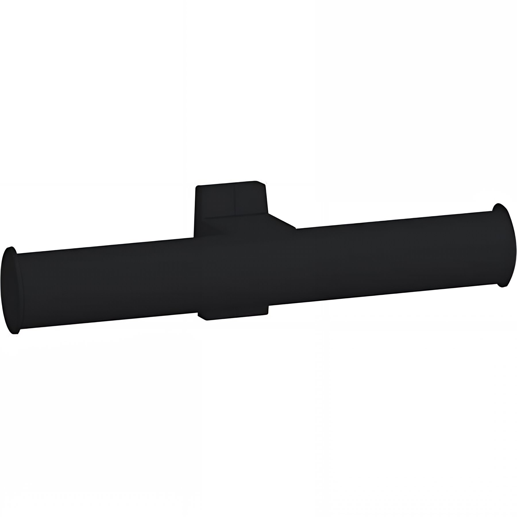 Distributeur papier WC Gamme PRO PELLET double 265x70x675 mm tube alu époxy anthracite Ø38x25mm