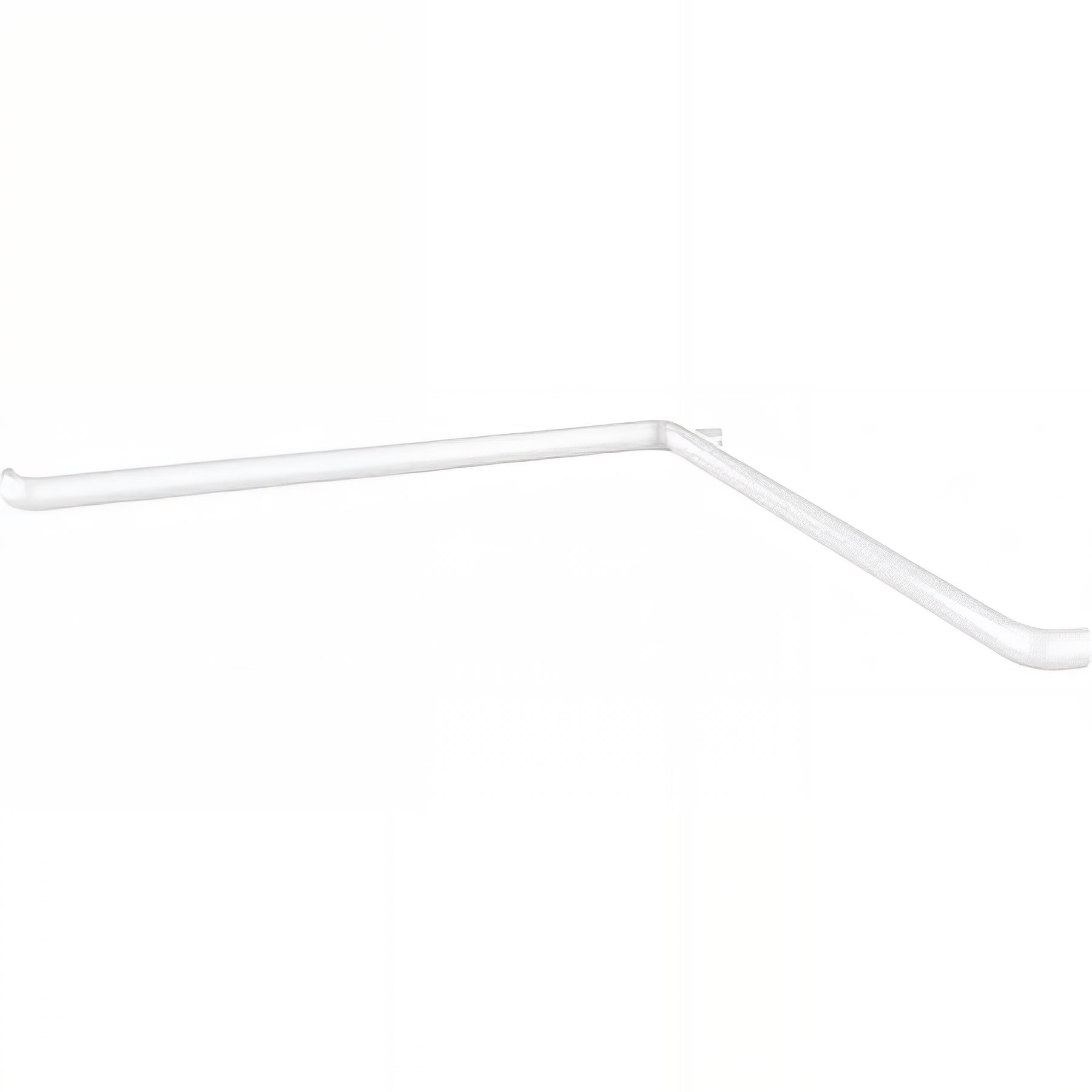 Barre PMR d'appui normes handicapé Gamme PRO PELLET angle 2 murs 750x750x1000mm support douchette alu blanc Ø30 & Ø25mm
