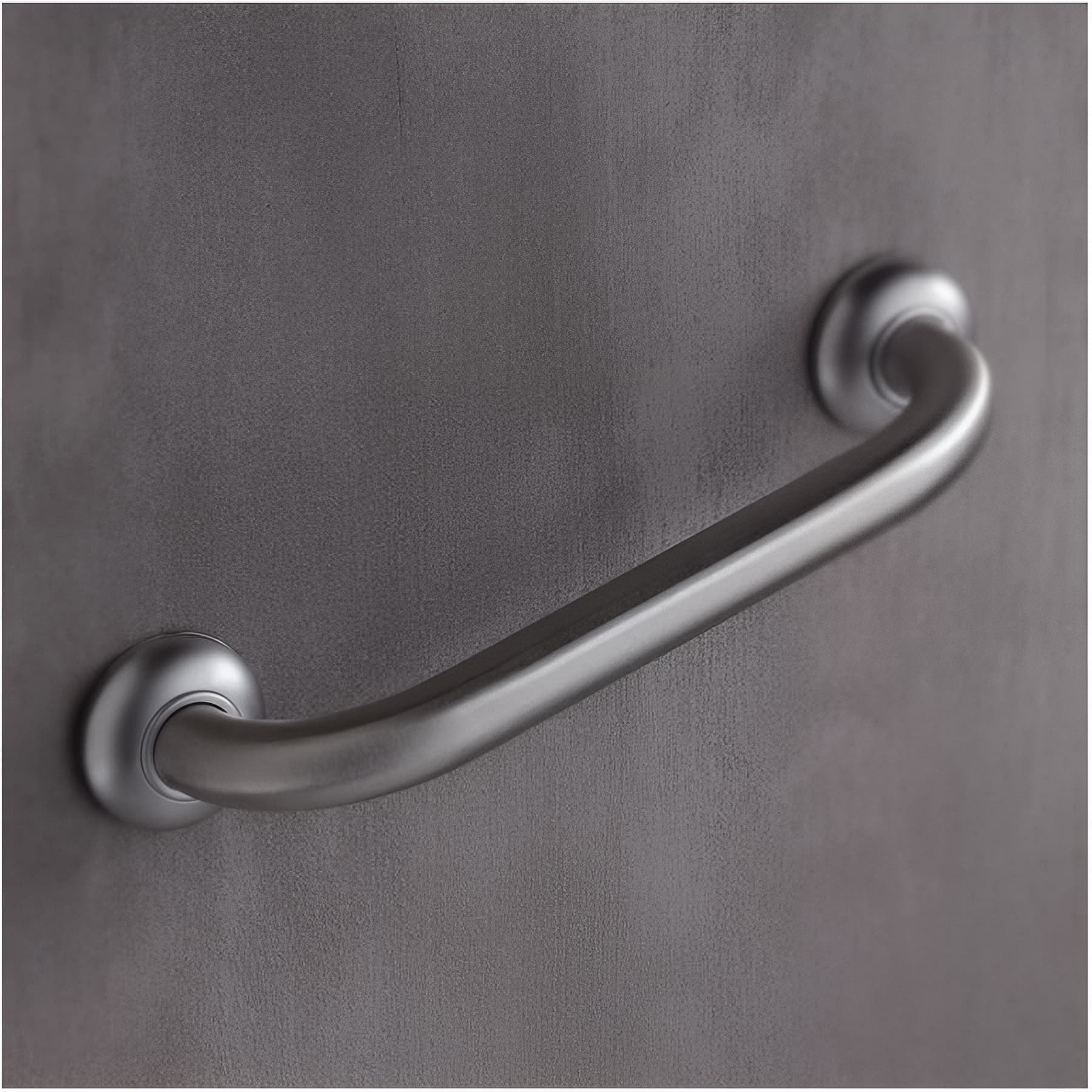 Barre PMR d'appui normes handicapé Gamme PRO PELLET droite 300 mm tube inox 304 brossé Ø 30 mm fixations invisibles