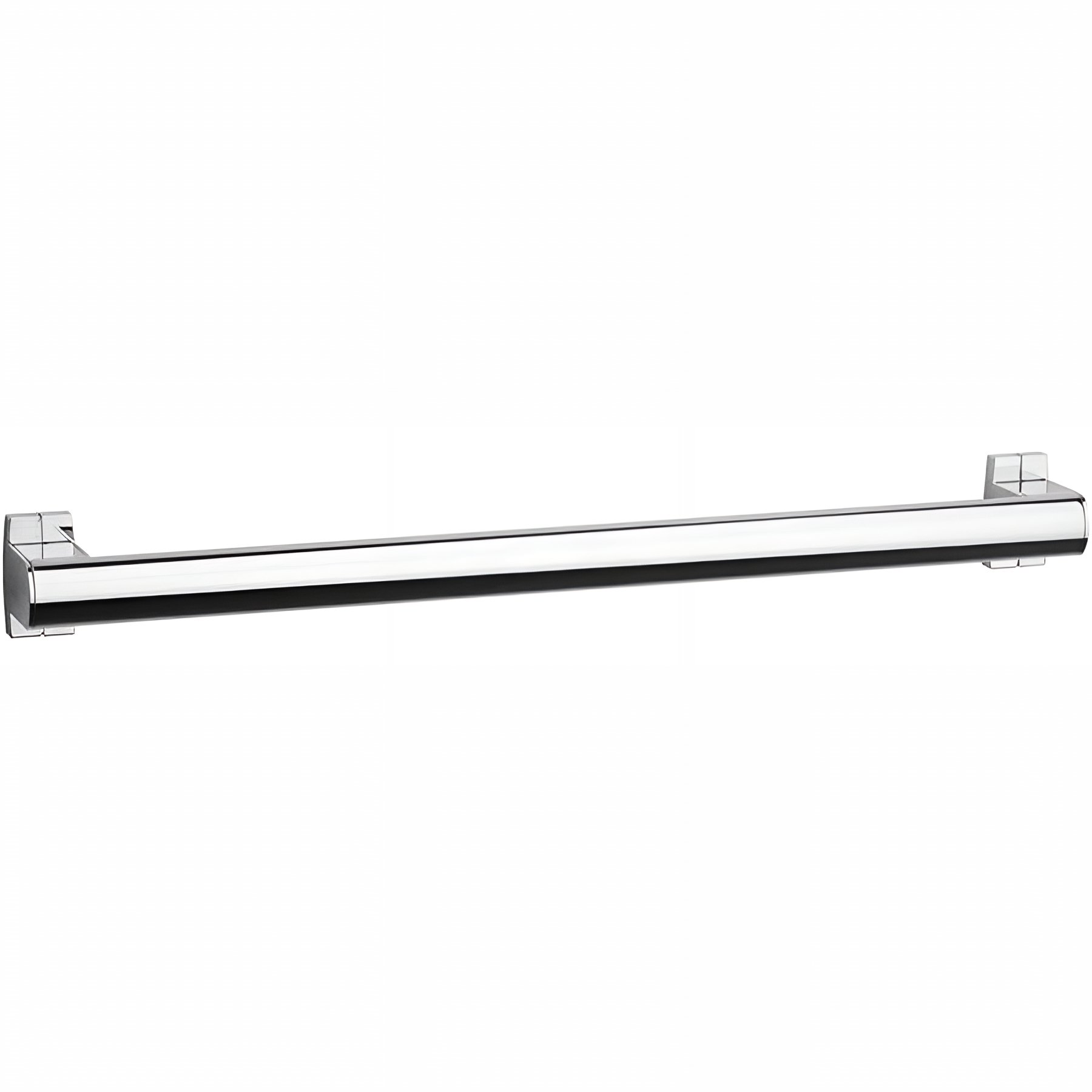Barre PMR d'appui normes handicapé Gamme PRO PELLET droite longueur 60cm tube aluminium anodisé Ø 38 x 25 mm
