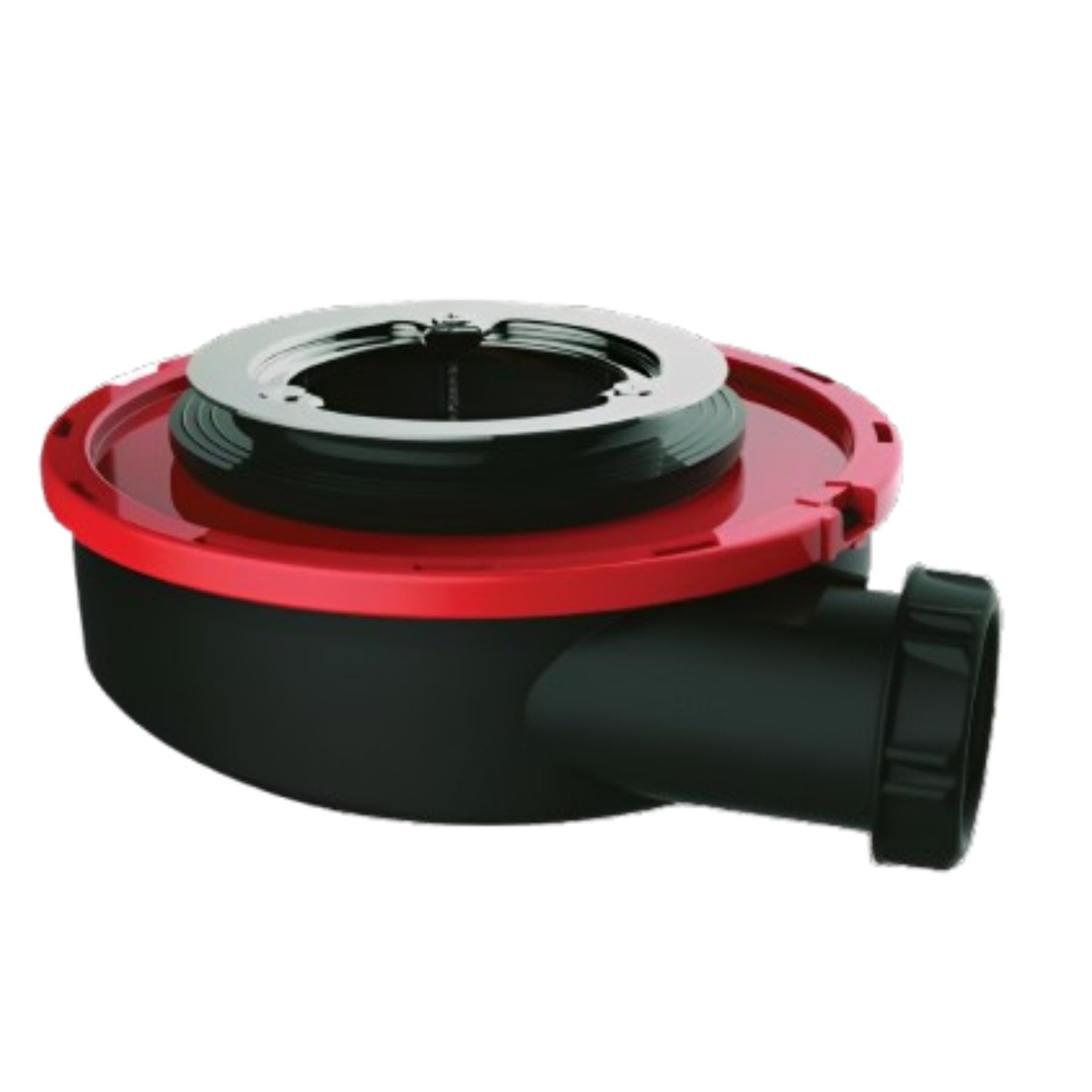 Bonde de douche Gamme PRO PELLET Ø 90 mm extra-plate à haut débit
évacuation performante : 44 L/mn