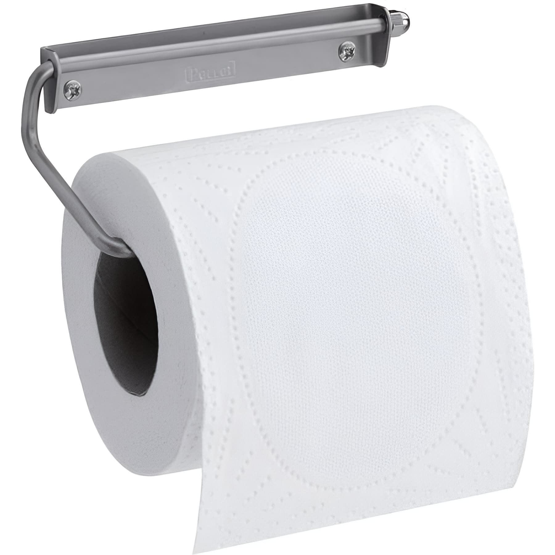 Distributeur papier WC Gamme PRO PELLET rouleau 125 x 64 mm fil inox poli brillant Ø 5 mm