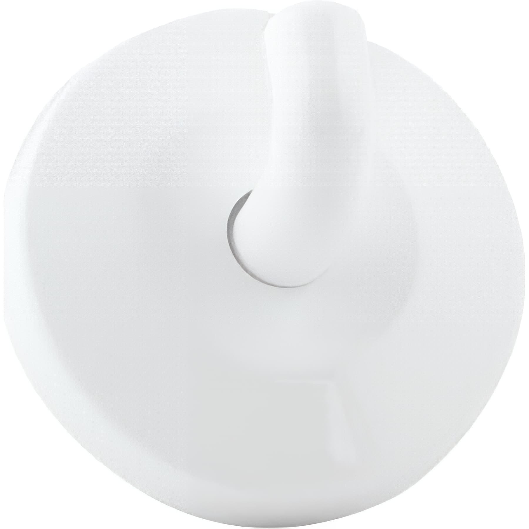 Porte-peignoir Gamme PRO PELLET 1 tête 38 x 53 mm nylon blanc