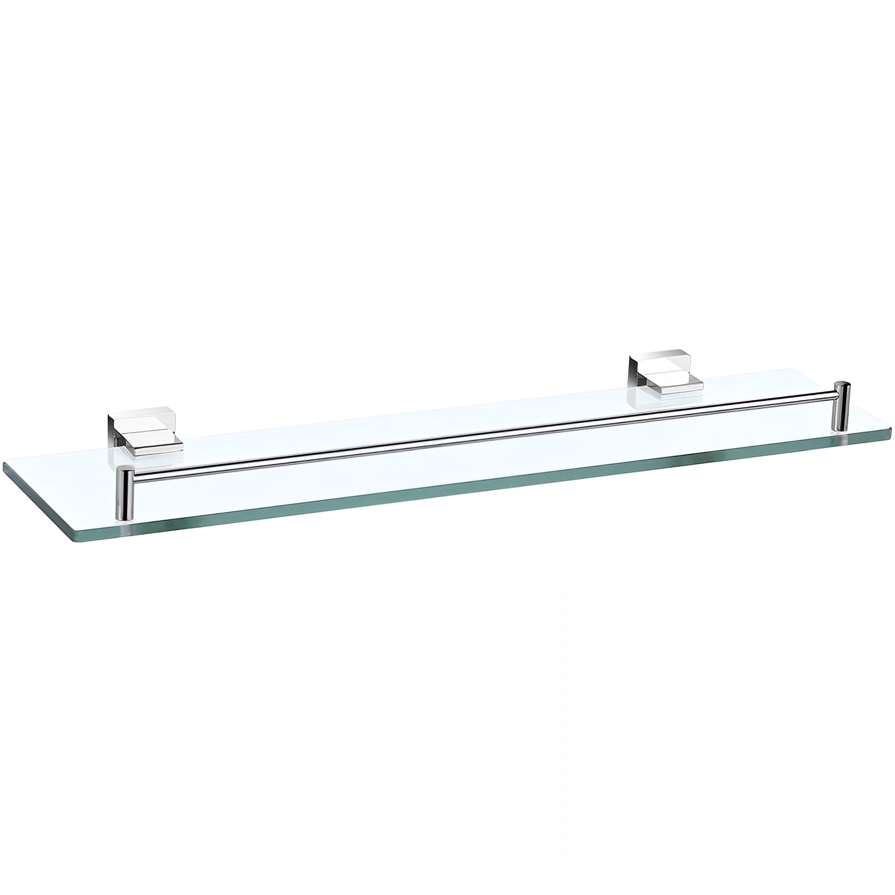 Tablette de lavabo Gamme PRO PELLET CUBIC L520 x P136 x H53 mm en laiton chromé