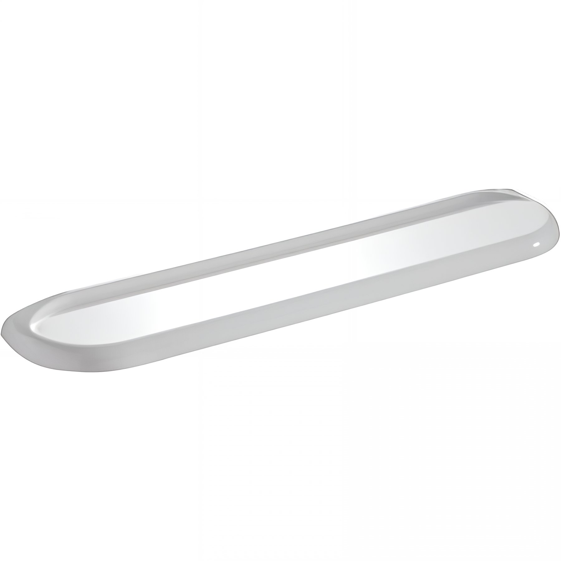 Tablette de lavabo Gamme PRO PELLET 600 x 120 x 30 mm résine thermodurcie blanc
