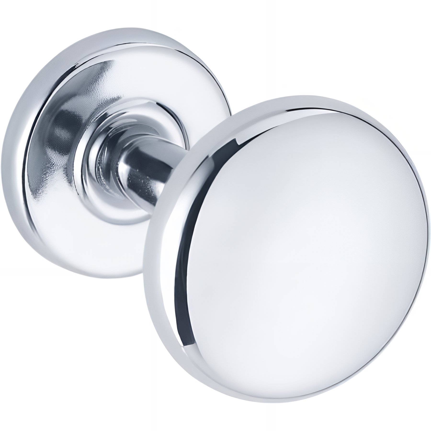 Porte-peignoir Gamme PRO PELLET 1 tête 70 x 43 mm tête Ø 50 mm acier chromé