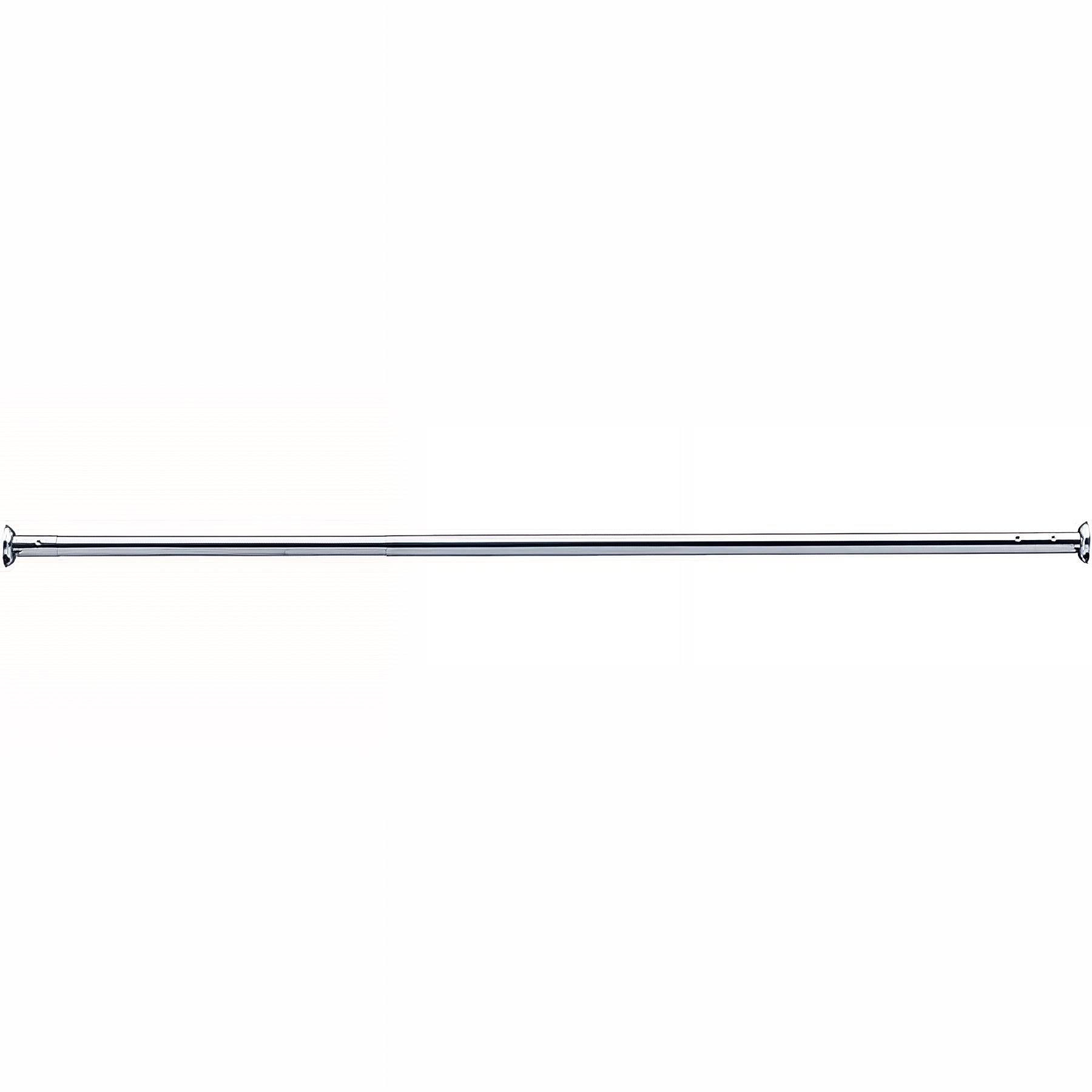 Porte-rideau Gamme PRO PELLET droit extensible 580 à 900 mm laiton chromé Ø 16 mm embases vis