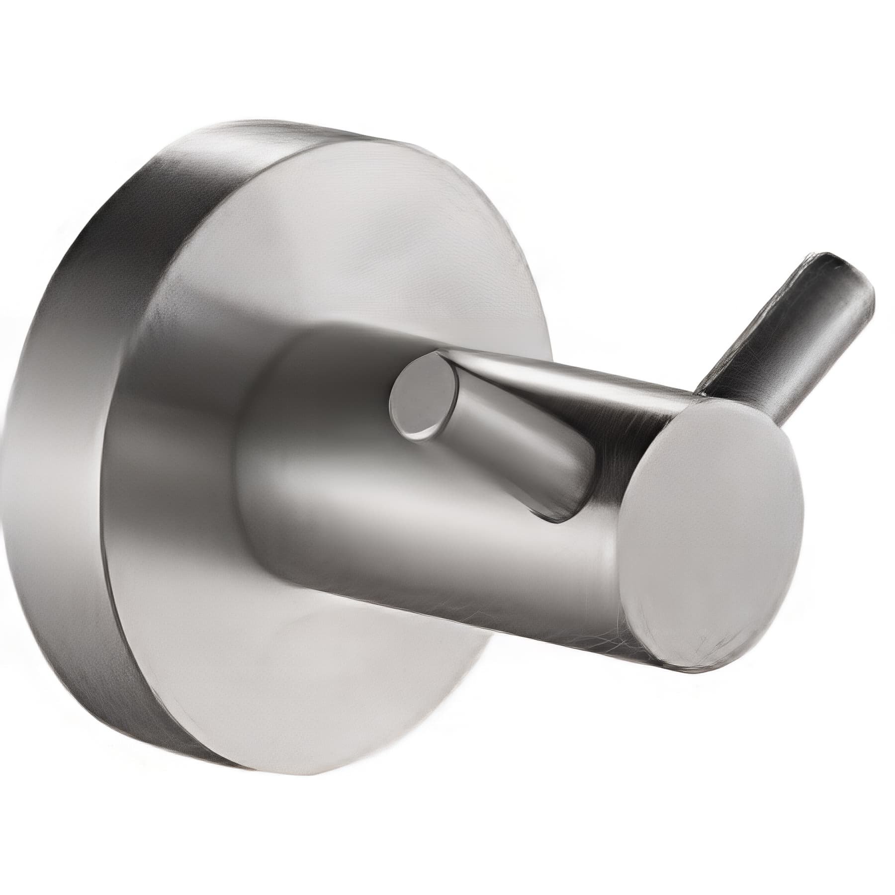 Porte-peignoir Gamme PRO PELLET 2 têtes 43x43x45 mm inox brossé