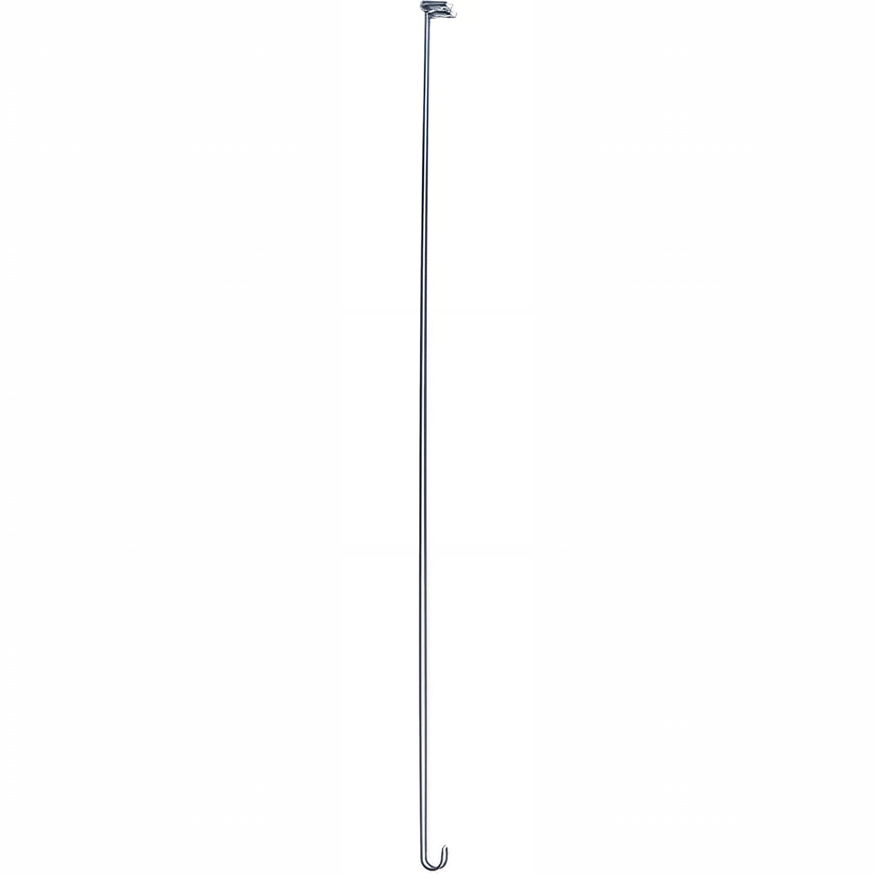 Tendeur plafond Gamme PRO PELLET 1300 mm recoupable fil laiton chromé Ø 4 mm porte-rid Ø16 mm