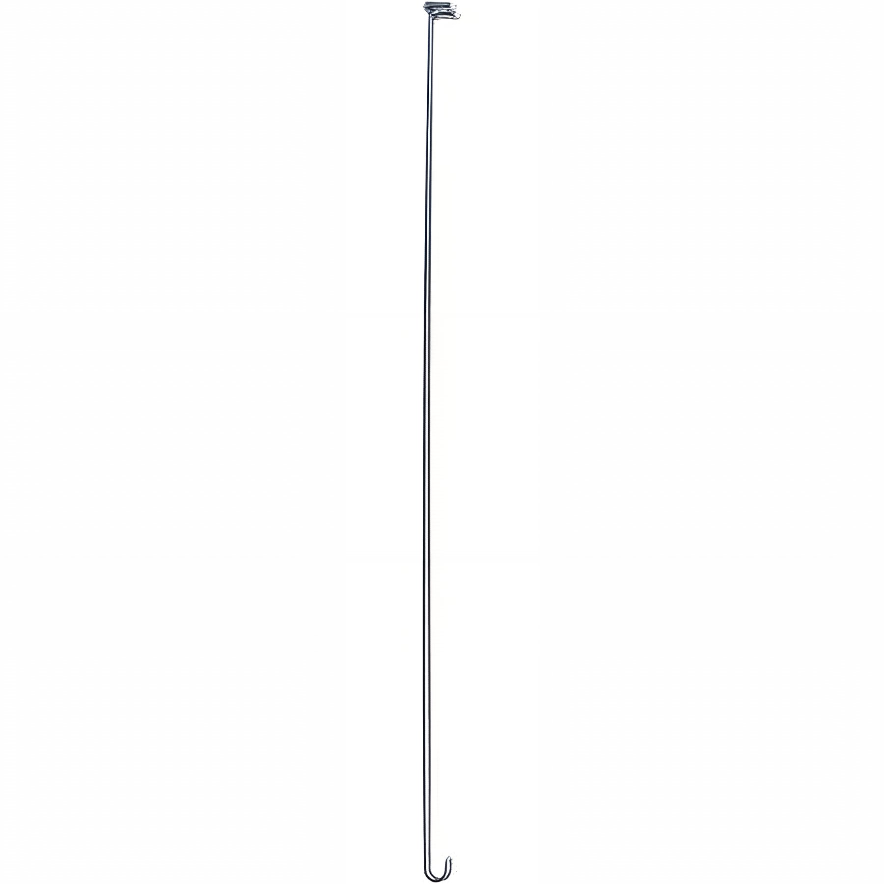 Tendeur plafond Gamme PRO PELLET 1300mm recoupable pour porte-rideau Ø20 mm laiton chromé Ø4 mm