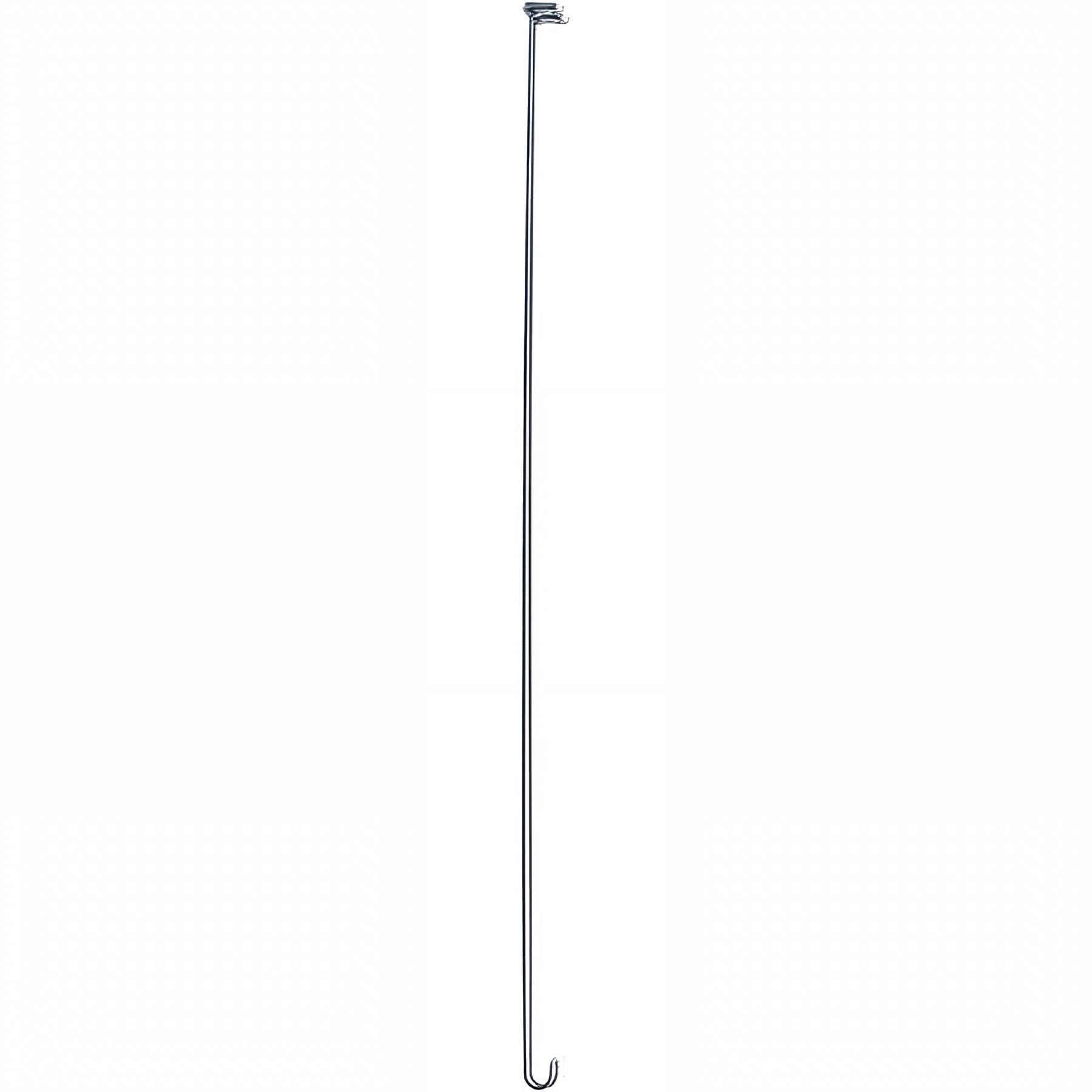 Tendeur plafond Gamme PRO PELLET 900 mm recoupable pour porte-rideau Ø20 laiton chromé Ø 4 mm