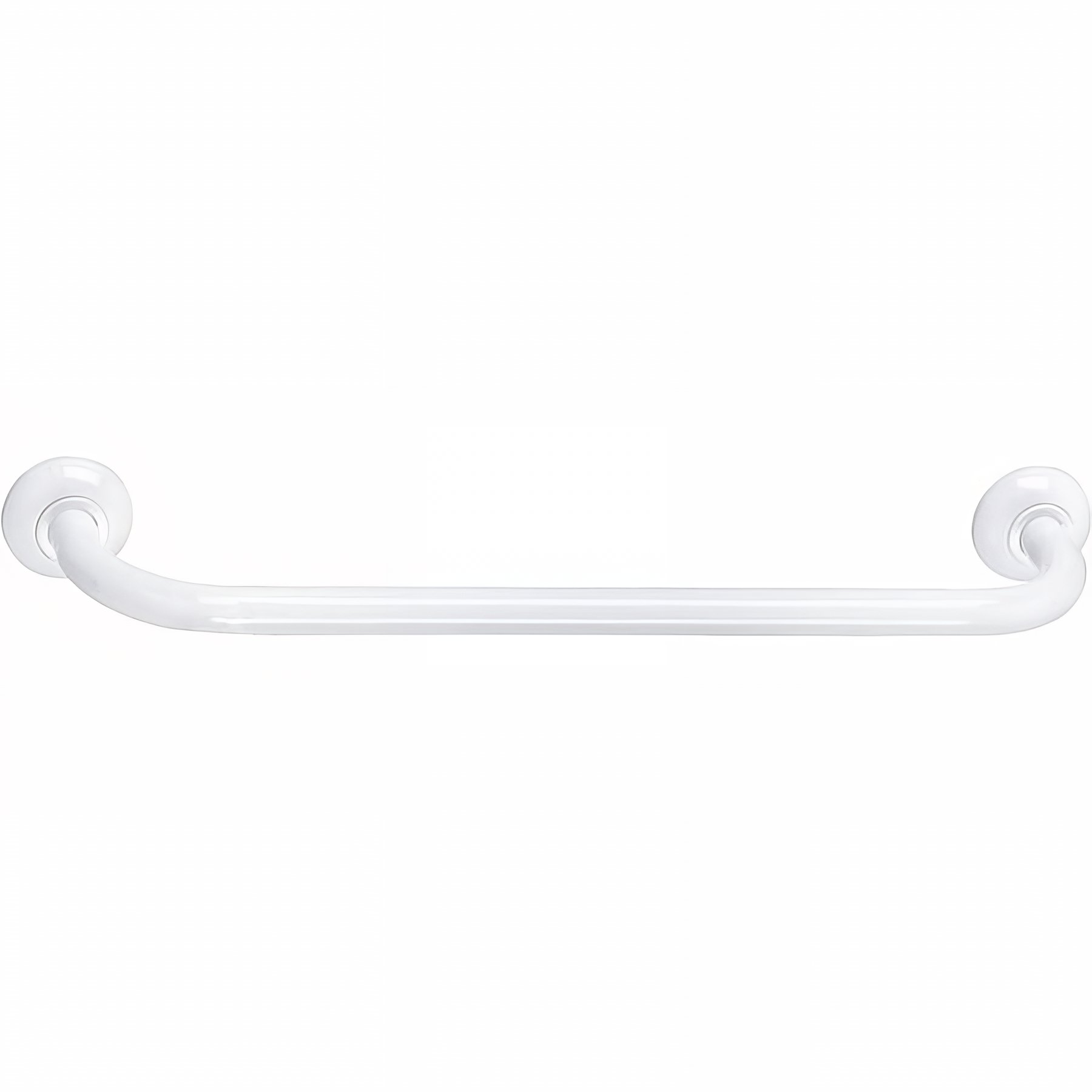 Porte-serviettes Gamme PRO PELLET 590 mm 1 barre fixe 525 mm tube acier époxy blanc Ø 25 mm