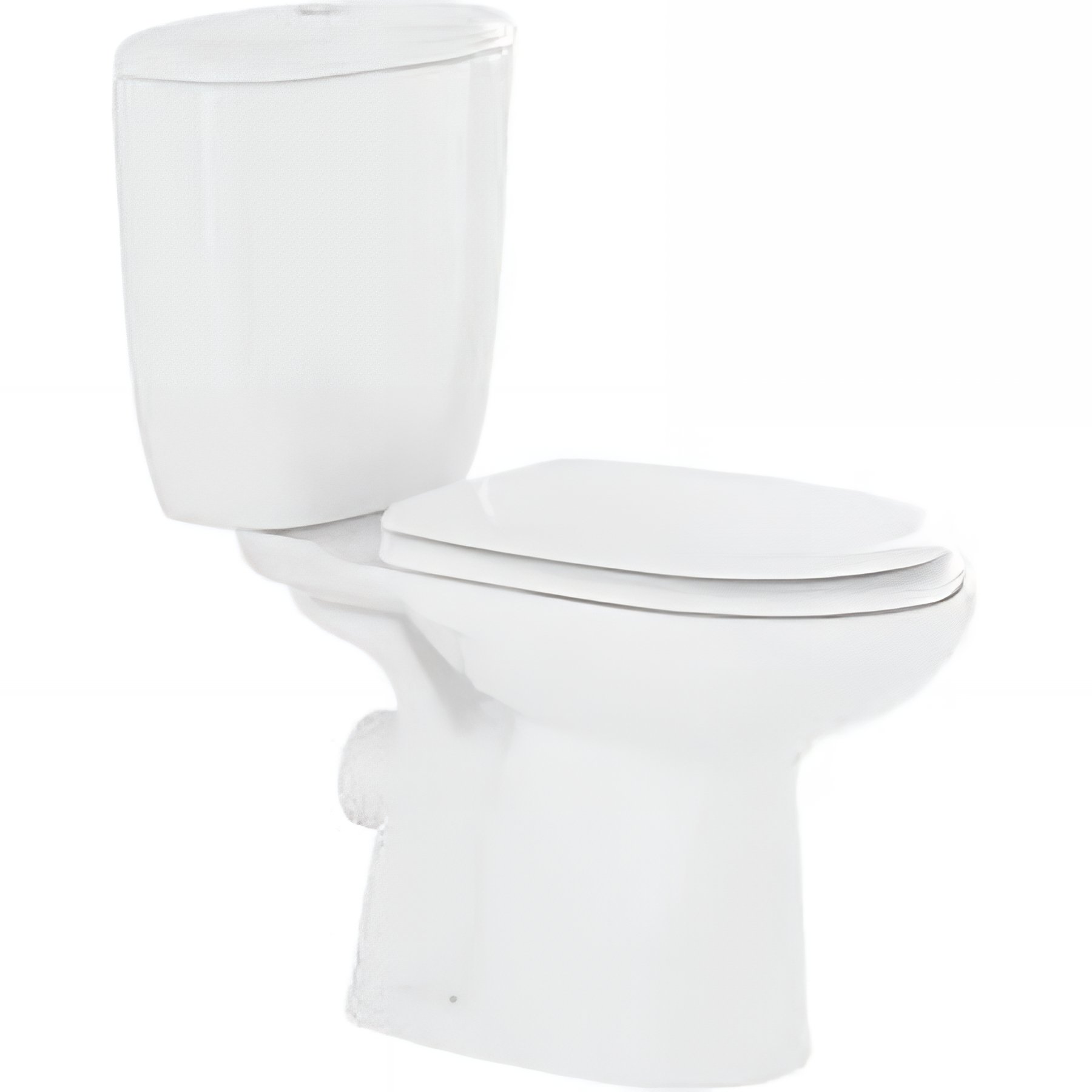 Pack WC Aveiro SANINDUSA évacuation arrière cuvette alim. chasse d'eau par le côté couleur blanc  