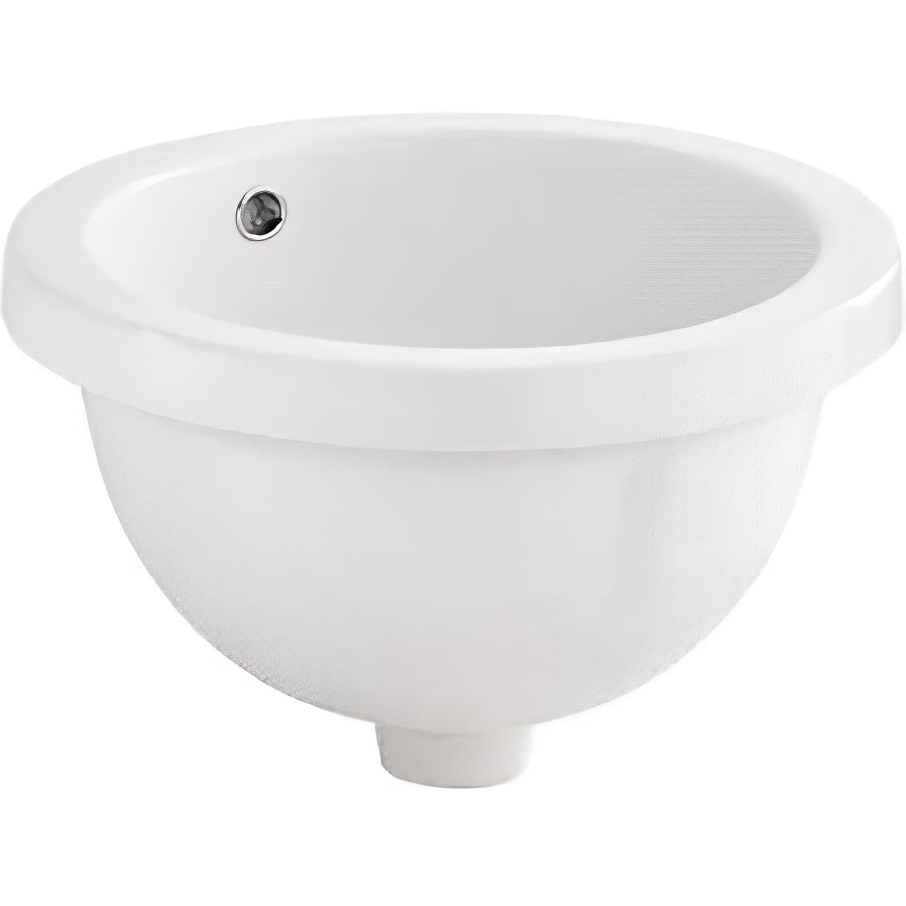 Vasque a encastrer sur colonne WCA céramique traditionnelle SANINDUSA couleur blanc    