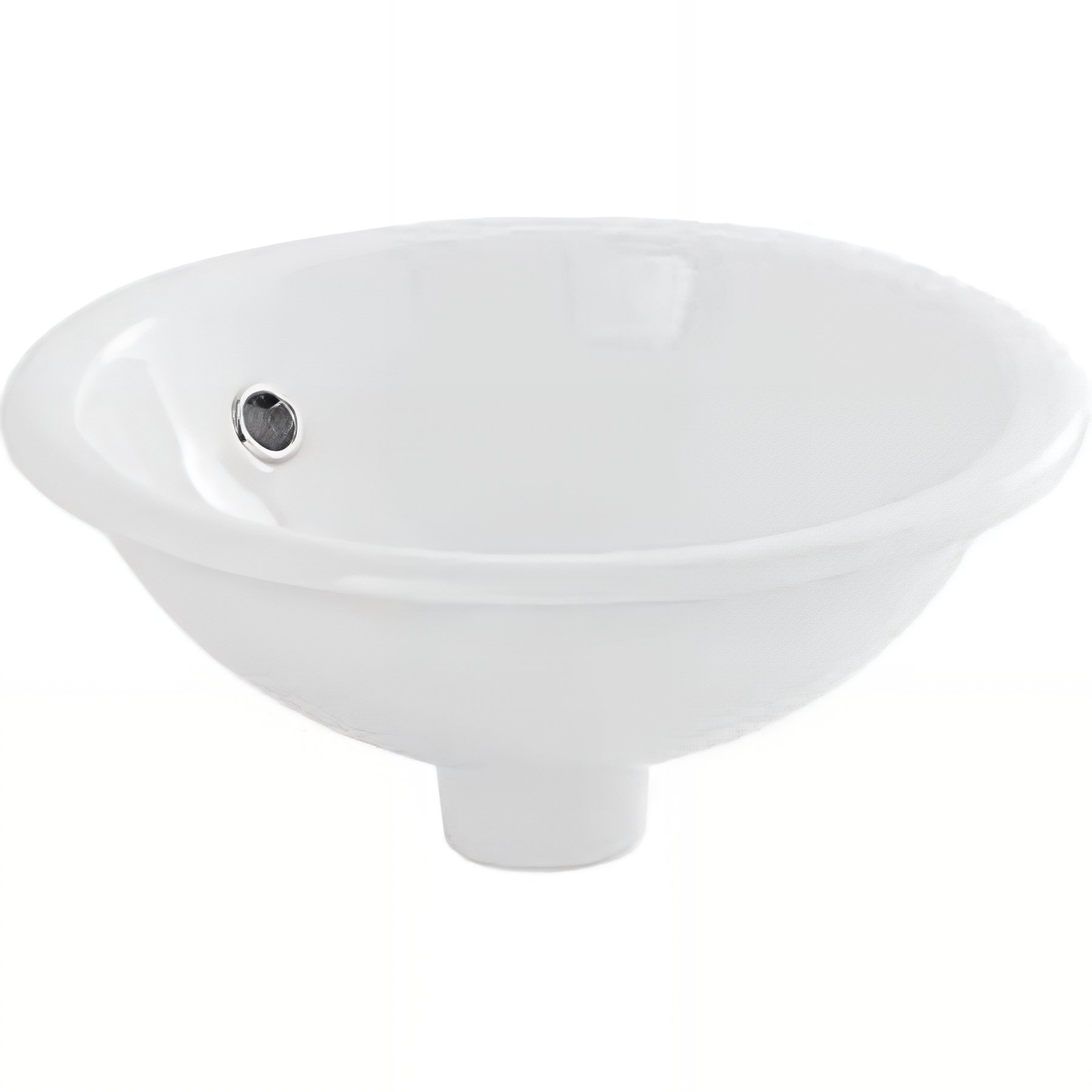 Vasque céramique traditionnelle SANINDUSA a encastrer par dessus Tabarca couleur blanc    