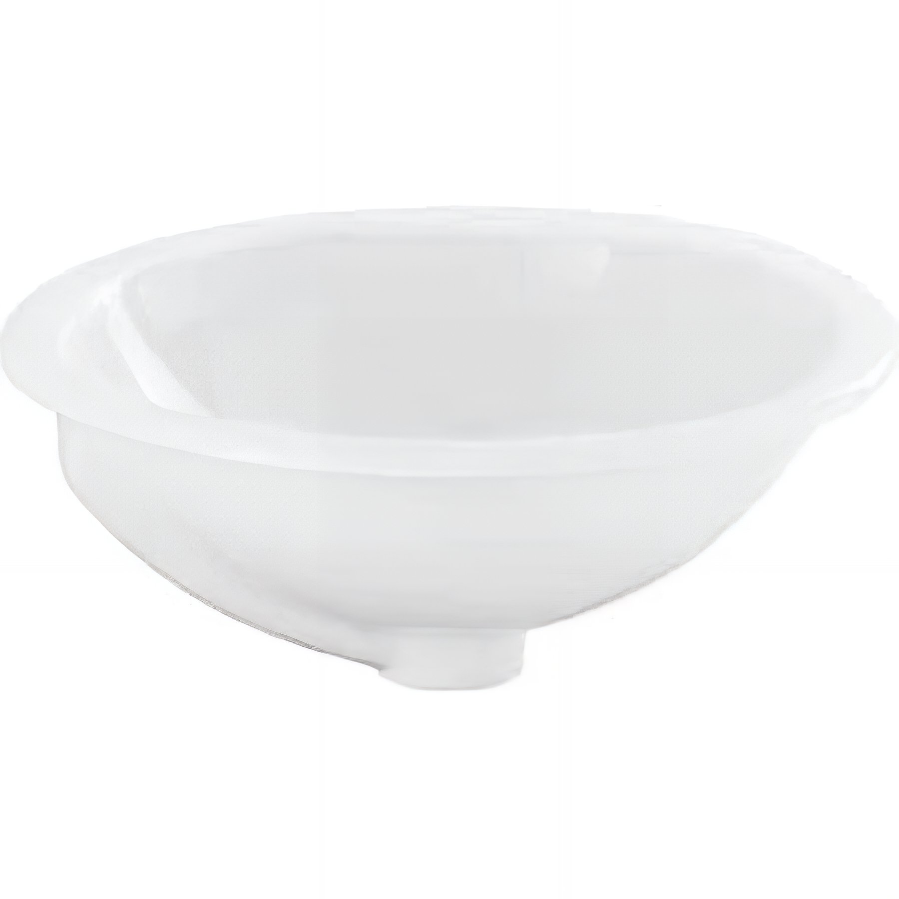 Vasque céramique traditionnelle SANINDUSA a encastrer par dessus Anna couleur blanc    