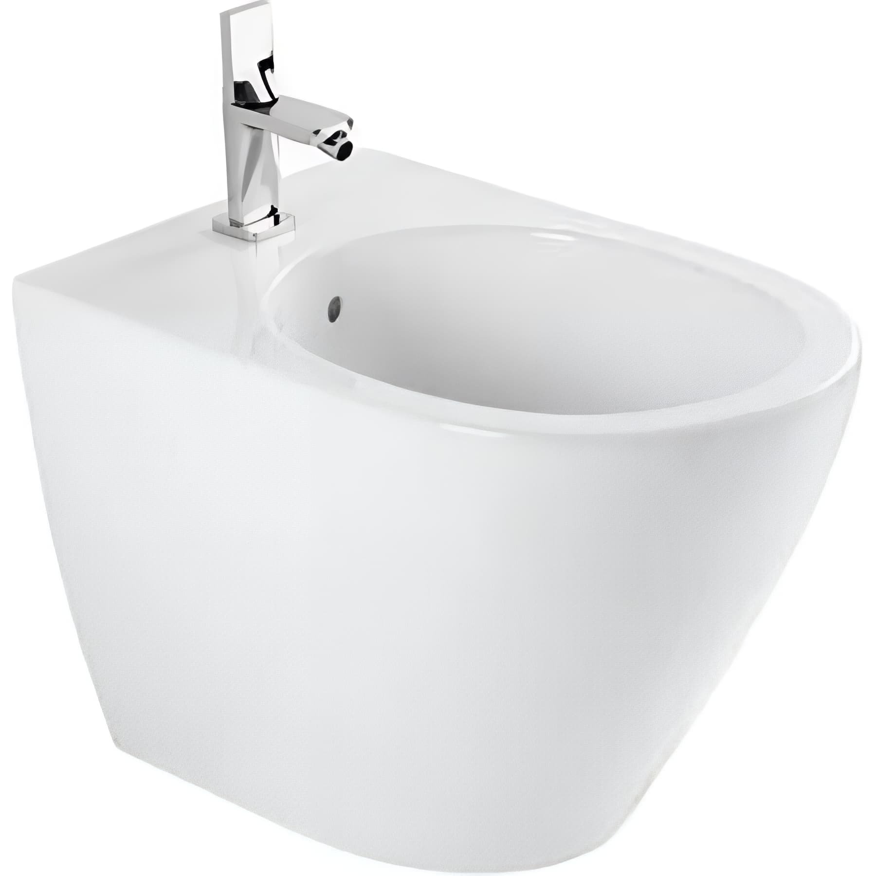 Bidet Sanlife céramique traditionnelle SANINDUSA couleur blanc