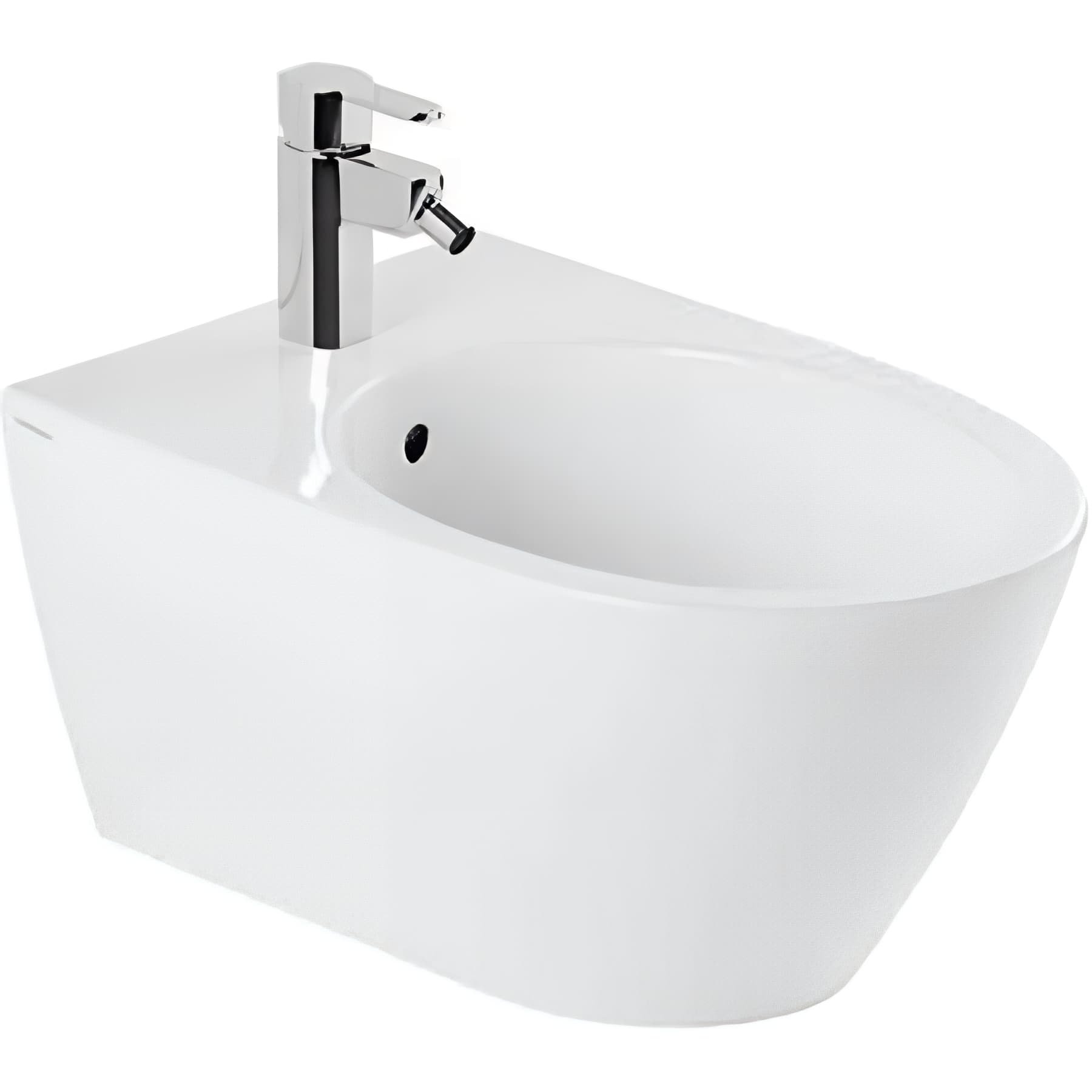Bidet suspendu céramique traditionnelle SANINDUSA 56 Sanlife couleur blanc    