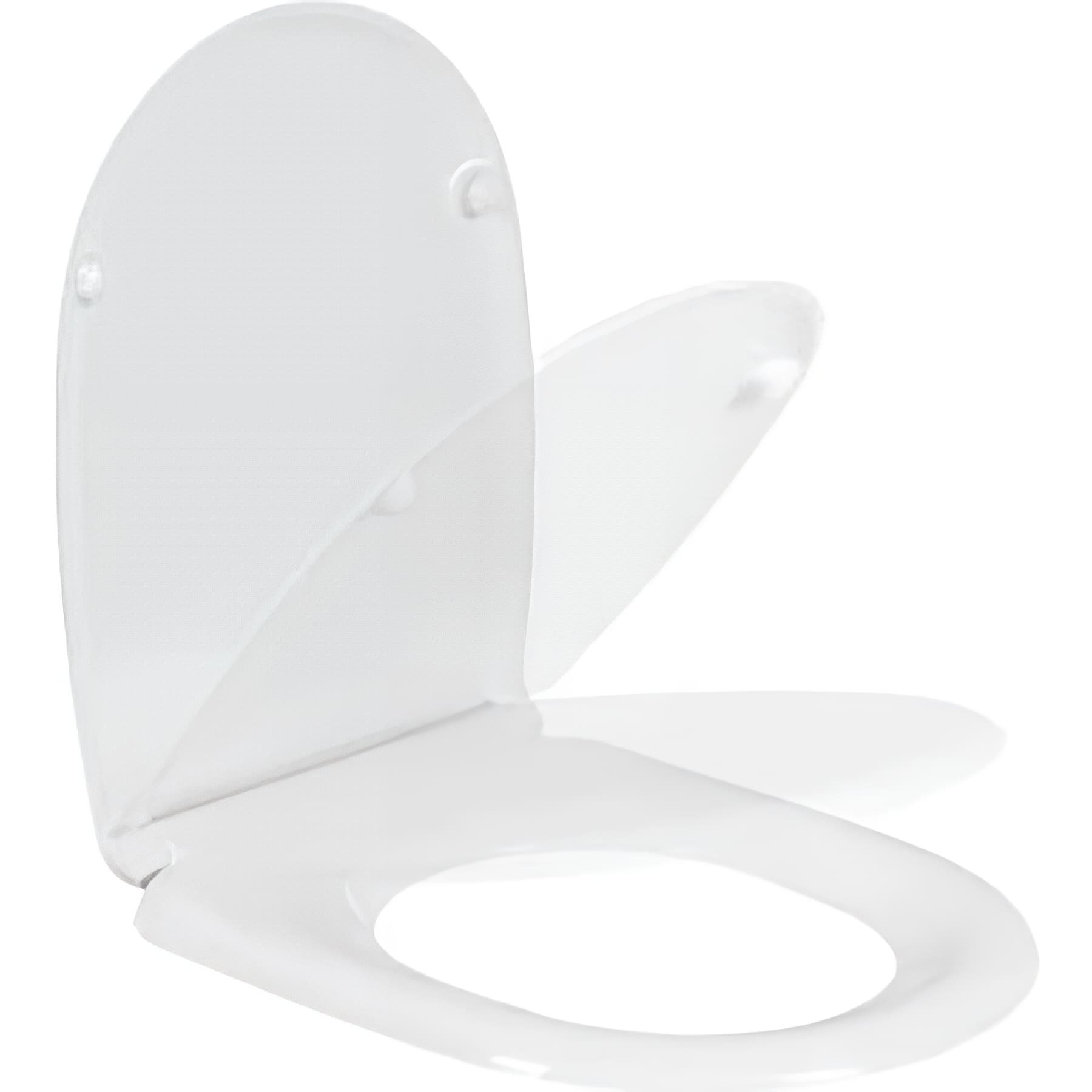 Abattant de WC déclipsable slow close frein de chute Aveiro couleur blanc