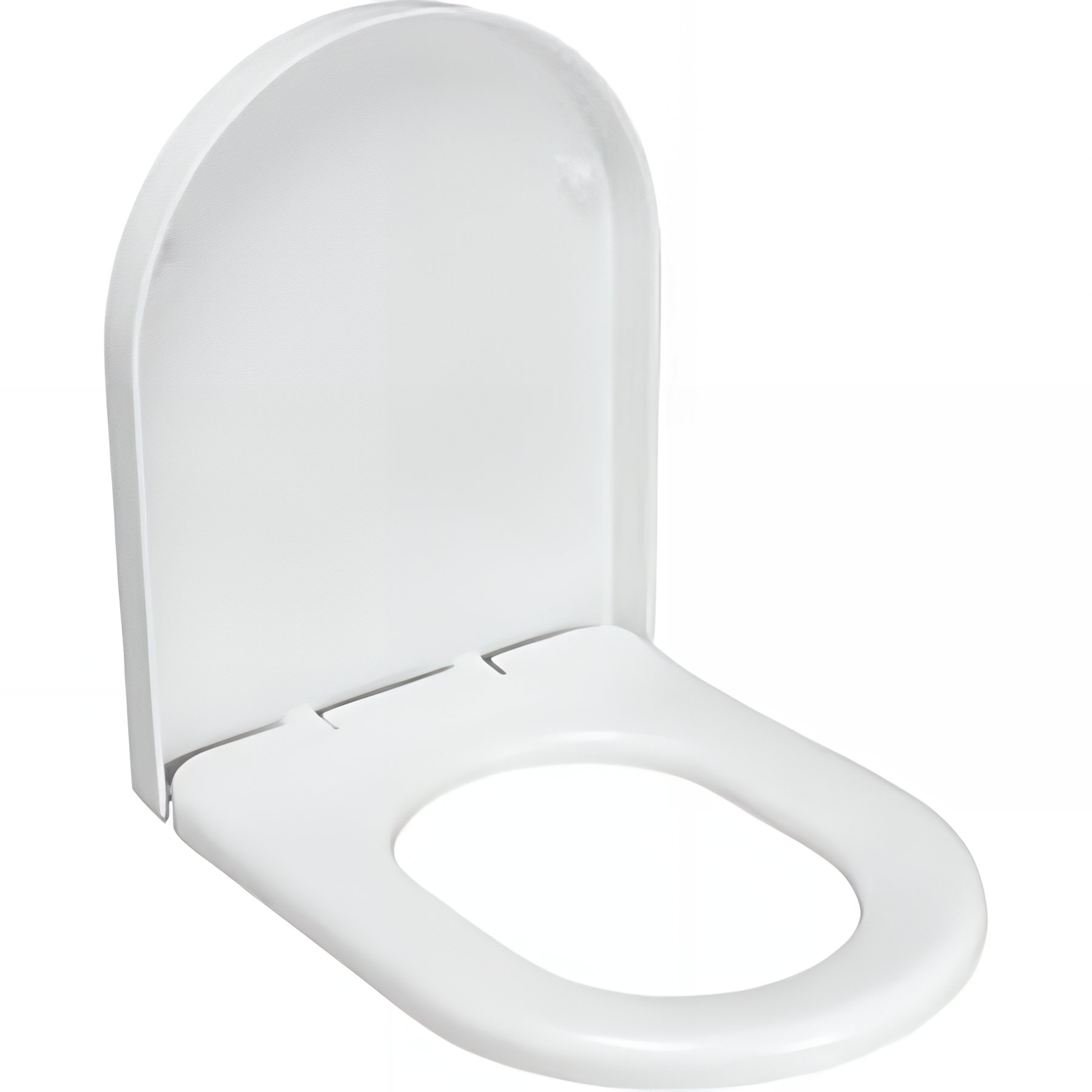 Abattant WC polyester Vintage couleur blanc    
