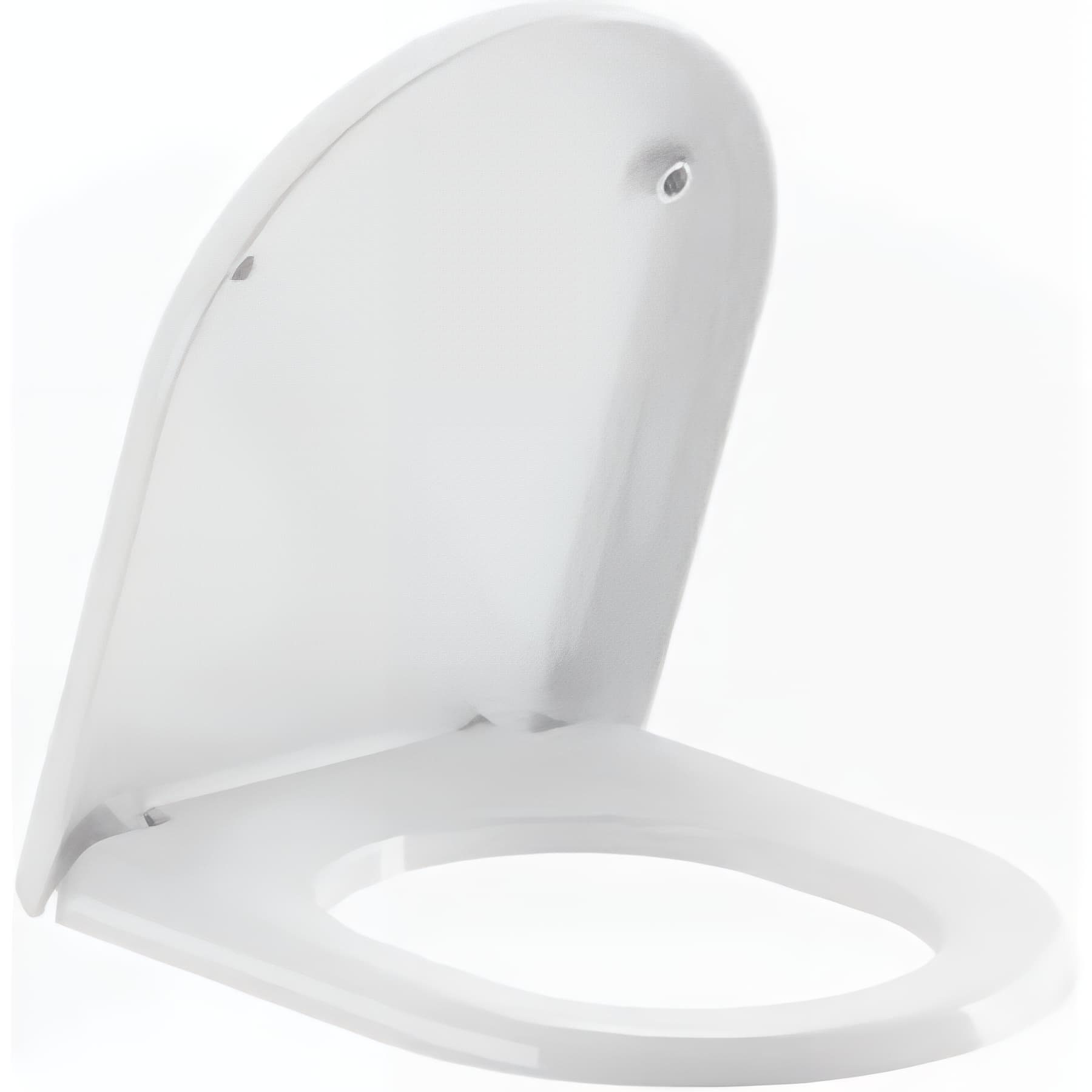 Abattant WC Status chrome couleur blanc