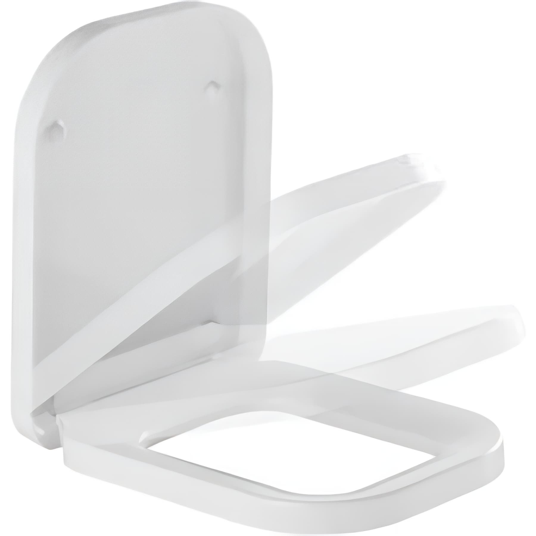 Abattant WC Look slow close frein de chute couleur blanc