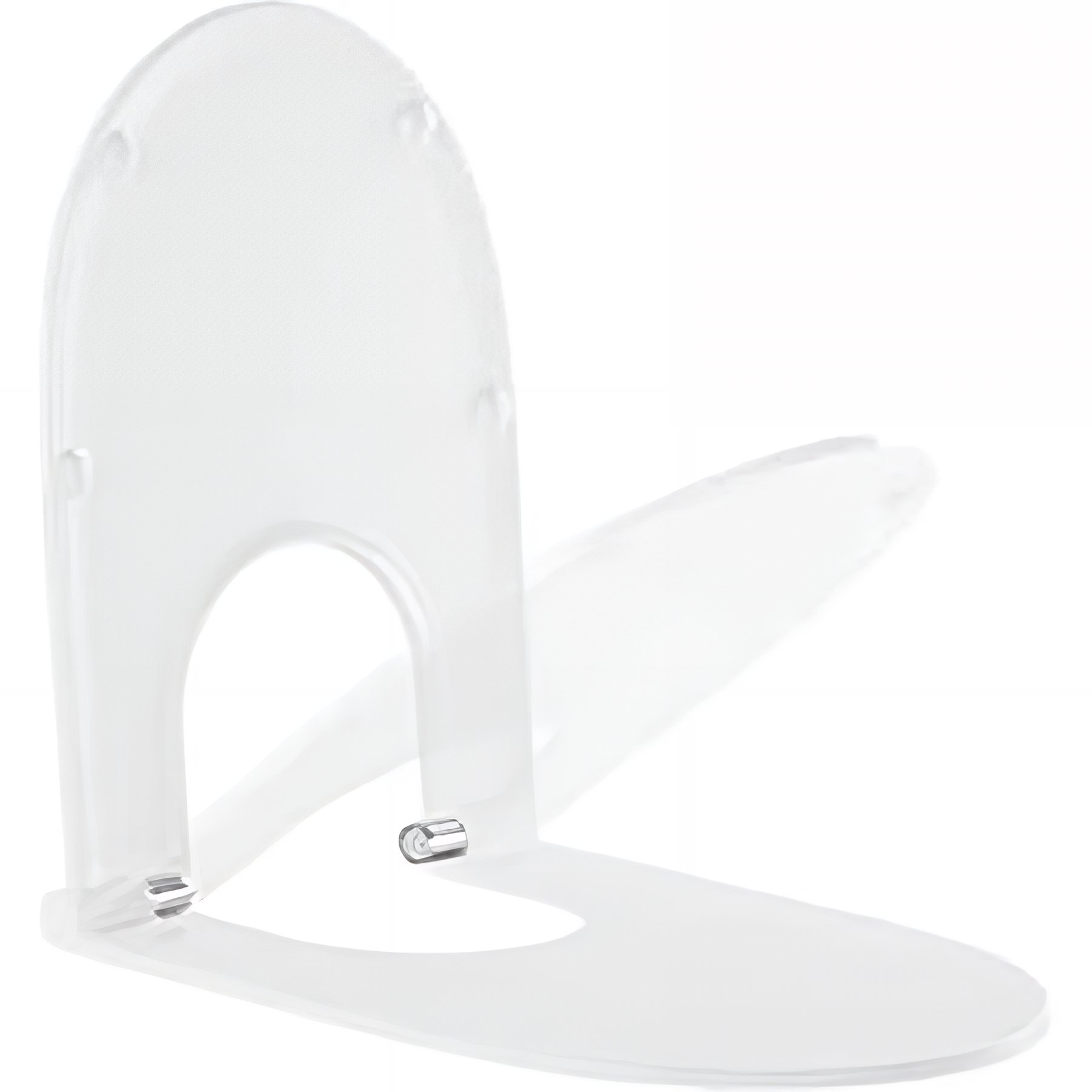 Abattant WC déclipsable slow close frein de chute pour bidet Sanlife couleur blanc