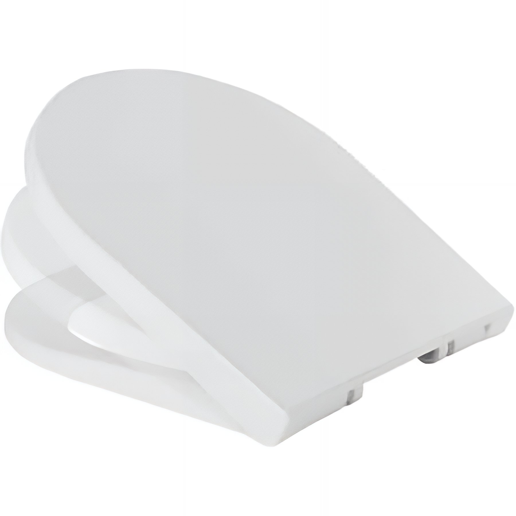 Abattant WC UrbY déclipsable slow close frein de chute couleur blanc et chrome