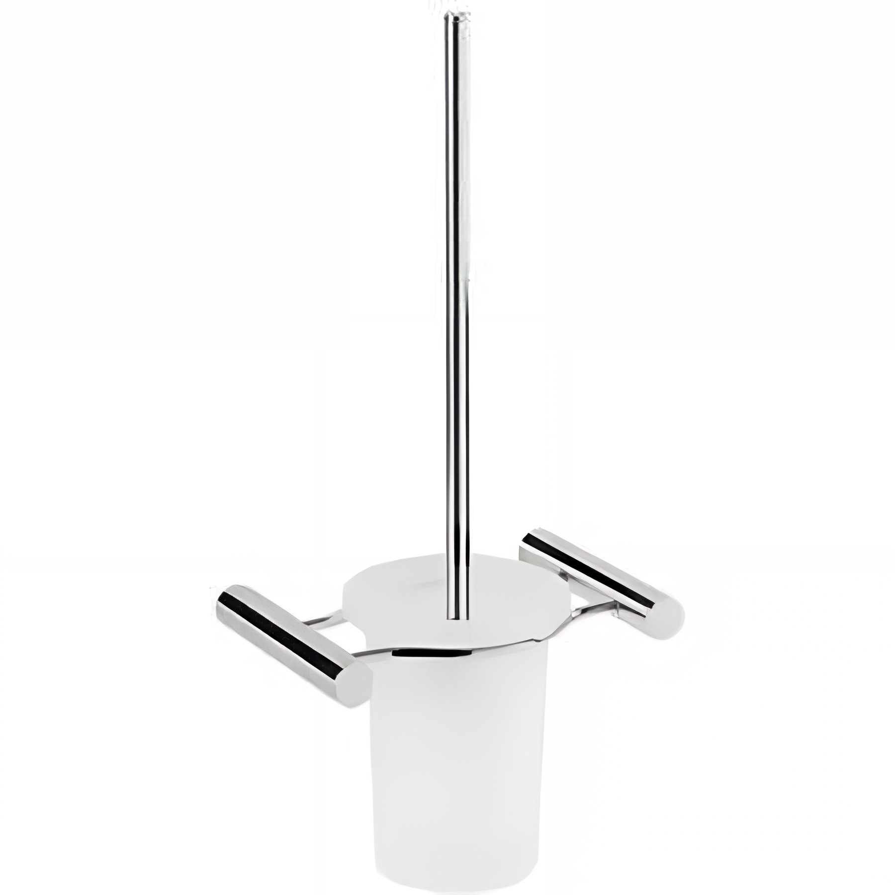 Porte balayette WC SANINDUSA WC Alfa chrome    