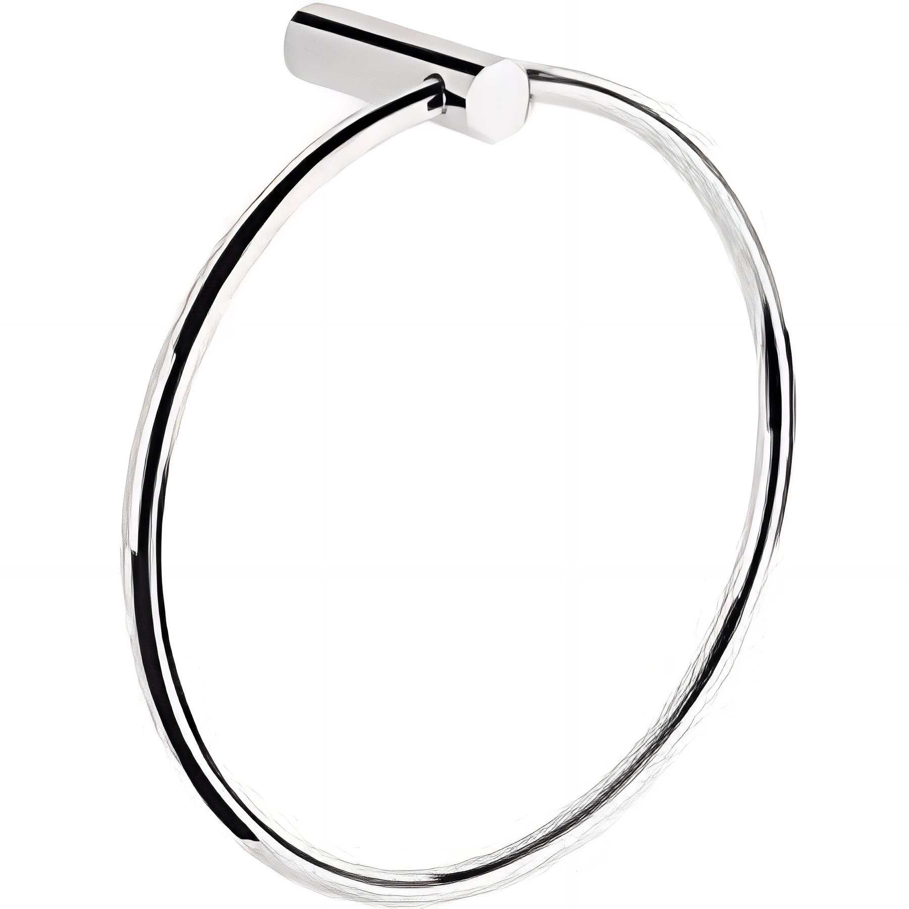 Porte serviettes salle de bains SANINDUSA anneau Alfa chrome    