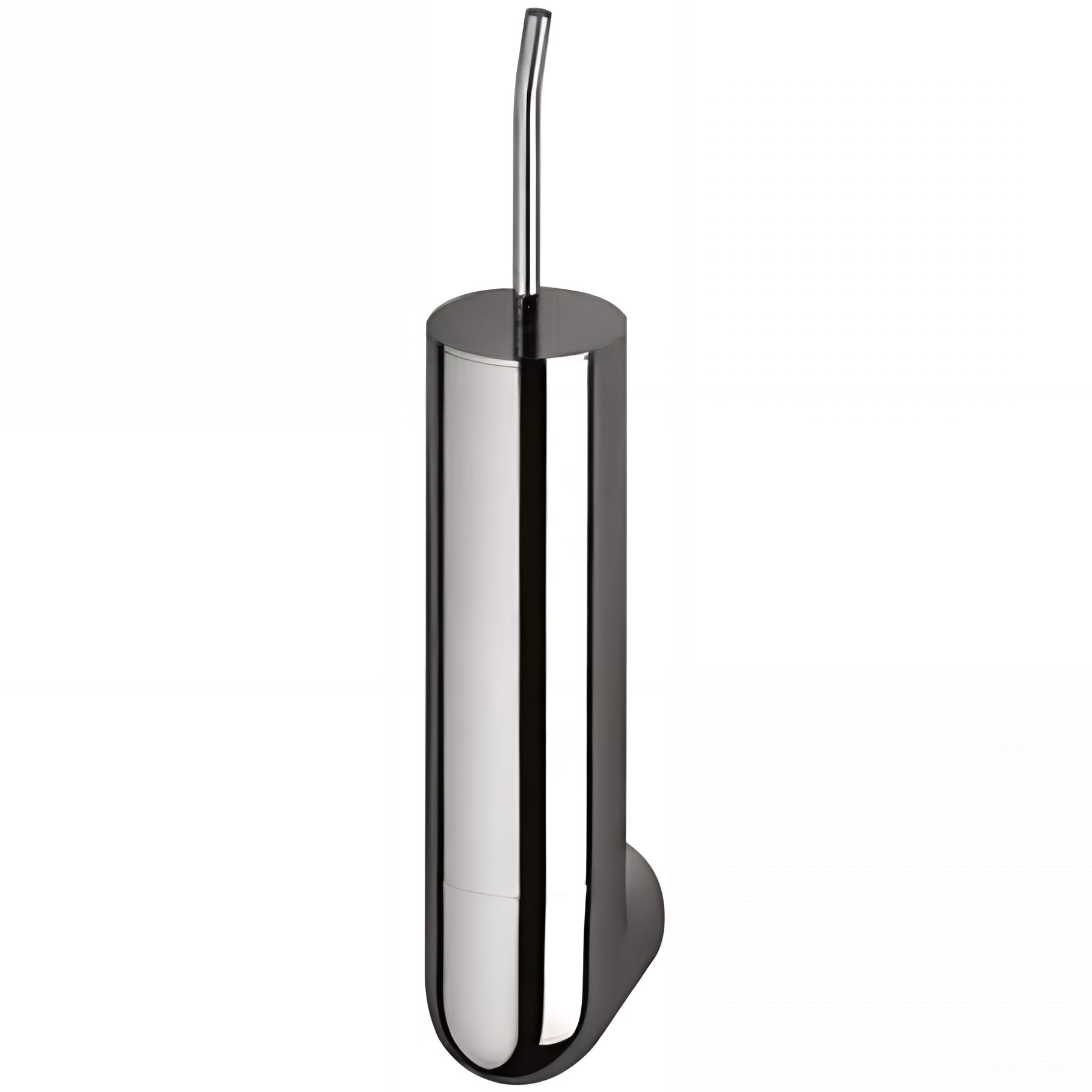 Porte balayette WC SANINDUSA WC  suspendue  WCA chrome    